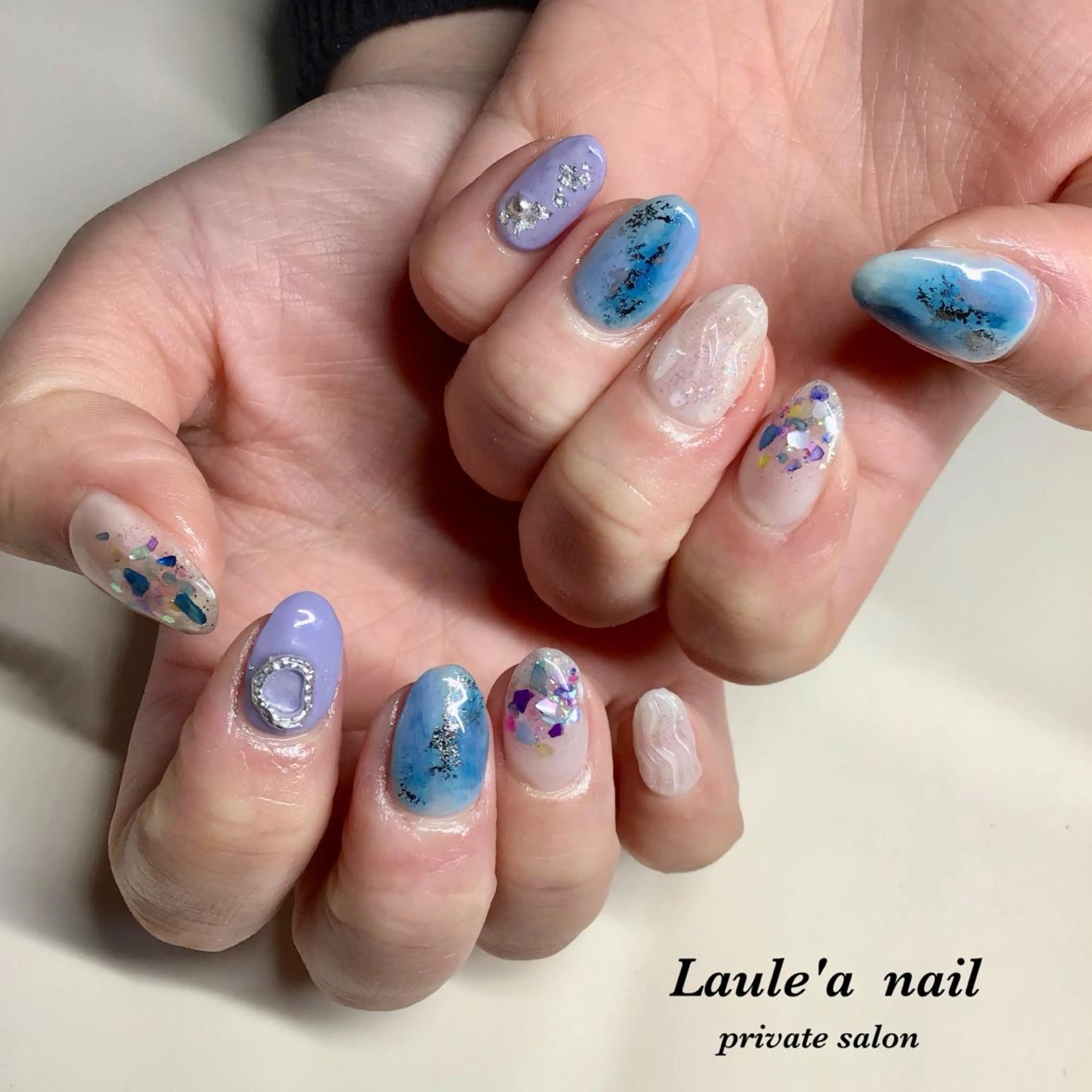 カラー ネイル 福田 加奈のネイルデザイン