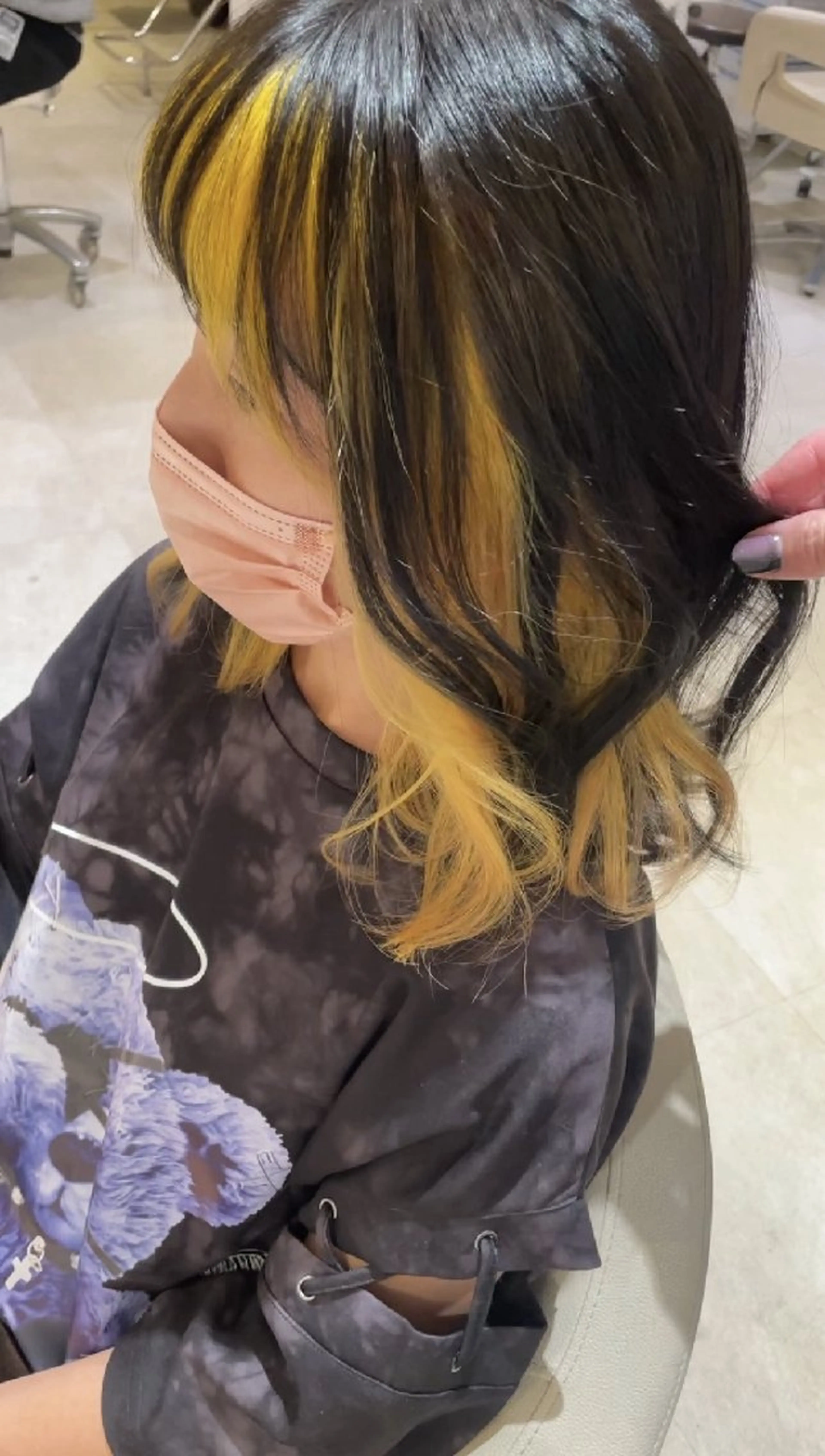 カラー ヘアカラー ヘアーメイクウィル阪急茨木所属・will こむぎのヘアスタイル