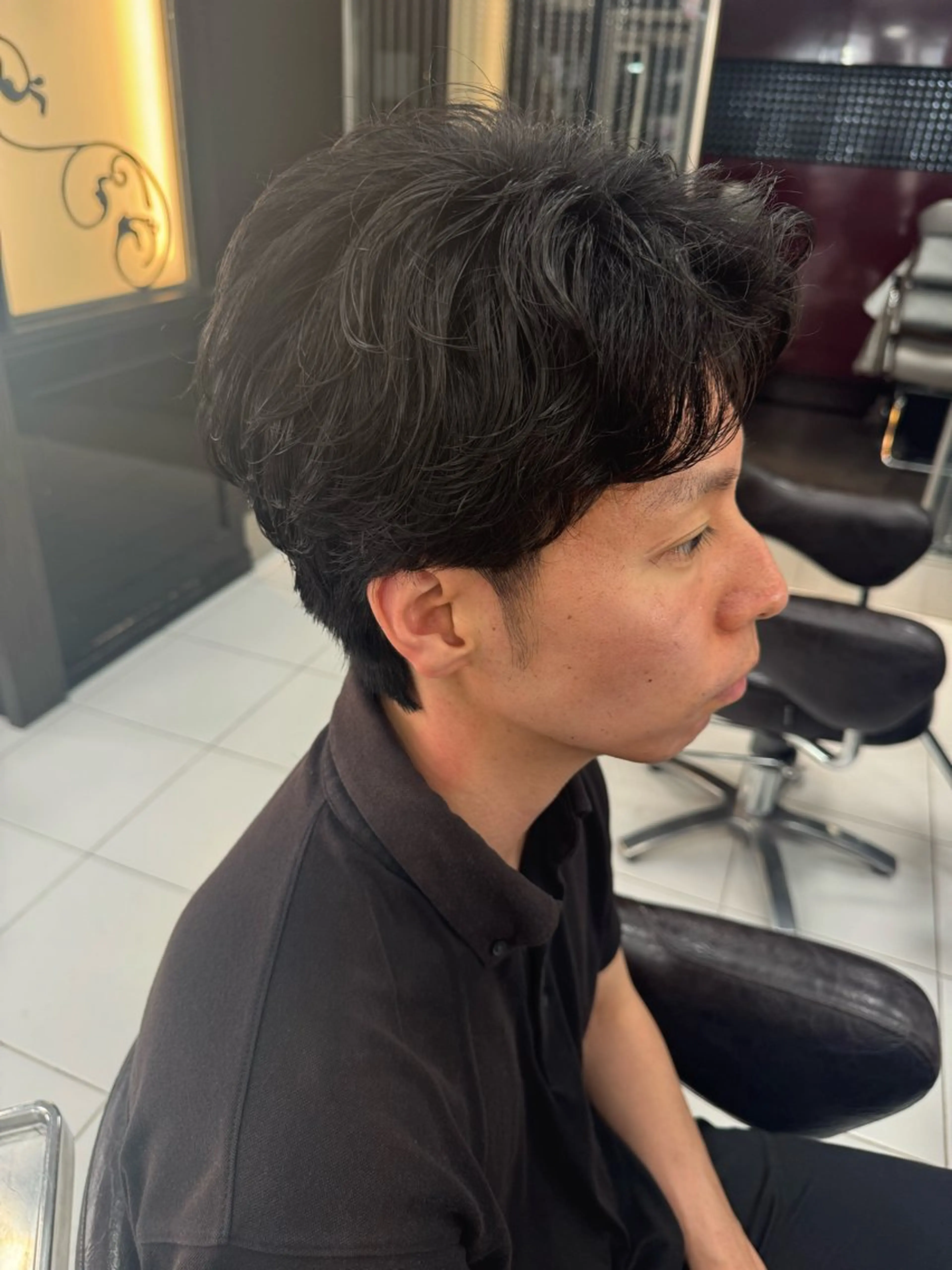 ショート パーマ メンズ カット パーマ ᴘʀɪᴢᴇ 🌜 ᴀɴʀɪ 🌜のヘアスタイル