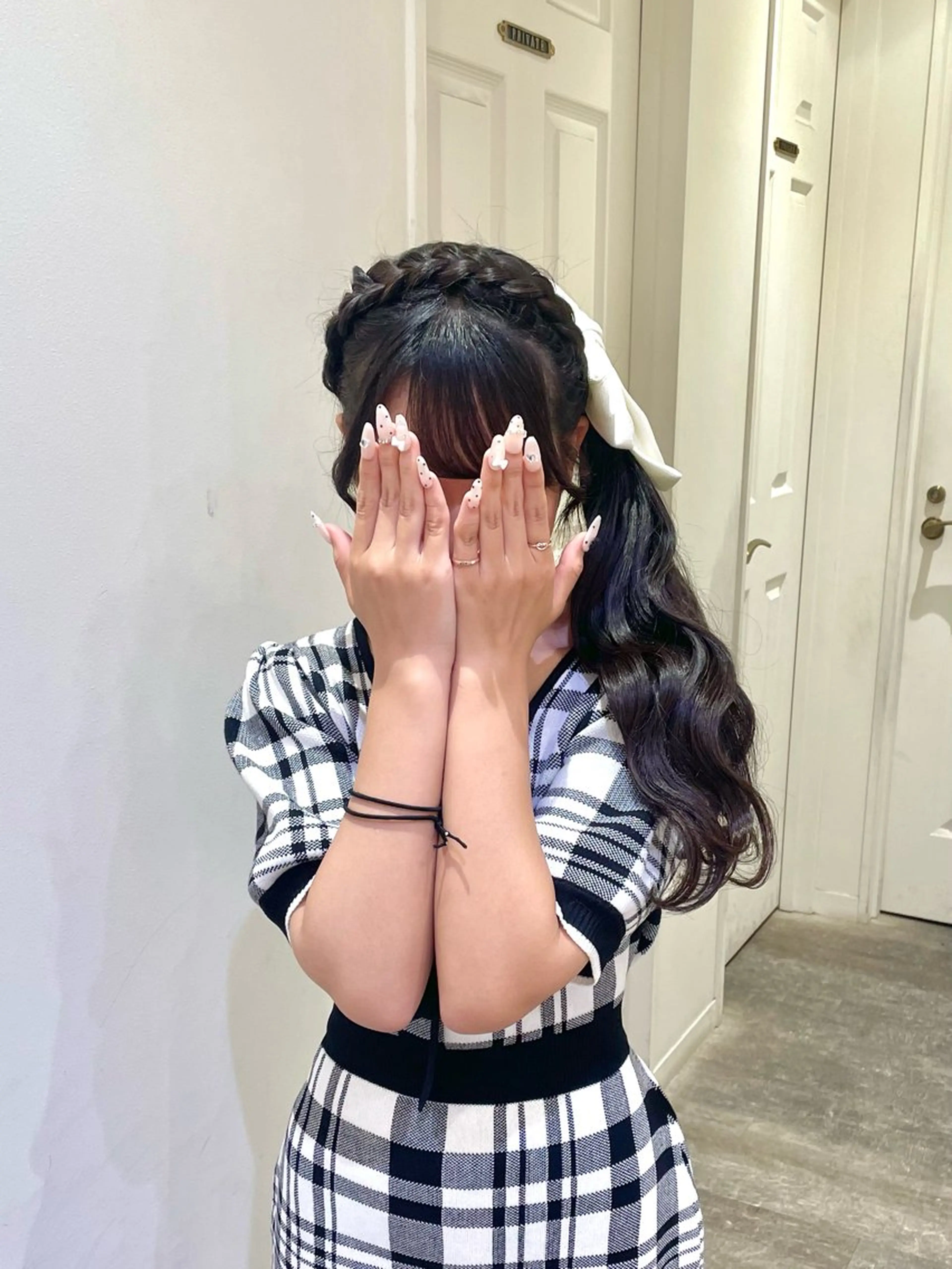 ヘアアレンジ ハイトーンカラー/ 長さだし🐇きょうかのヘアスタイル