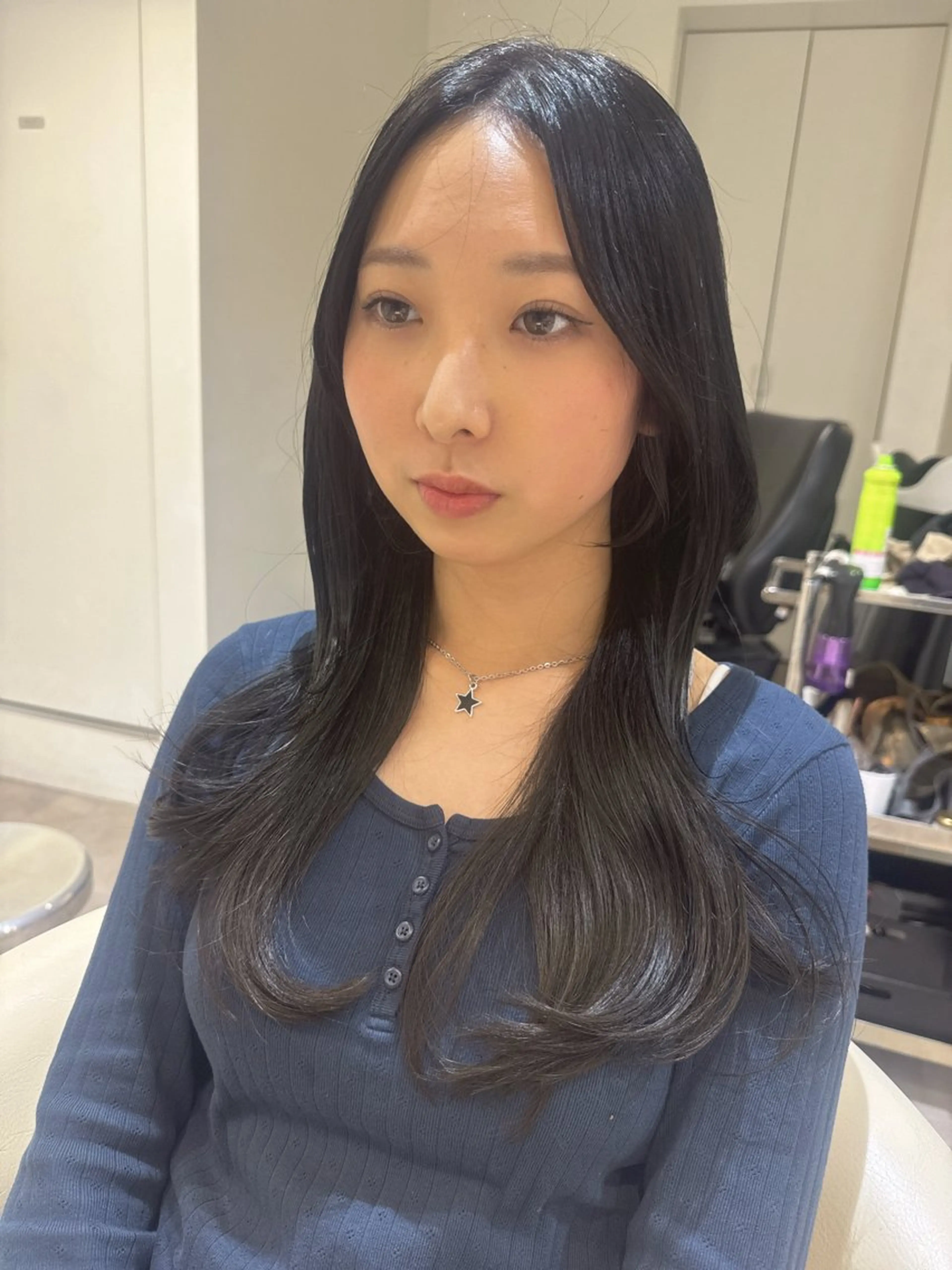 セミロング カラー ブラウンカラー 透明感カラー ナチュラルブラウン オレンジ 髪質改善 カット ヘアカラー トリートメント 💎透明感カラー特化 💎TAISEIのヘアスタイル