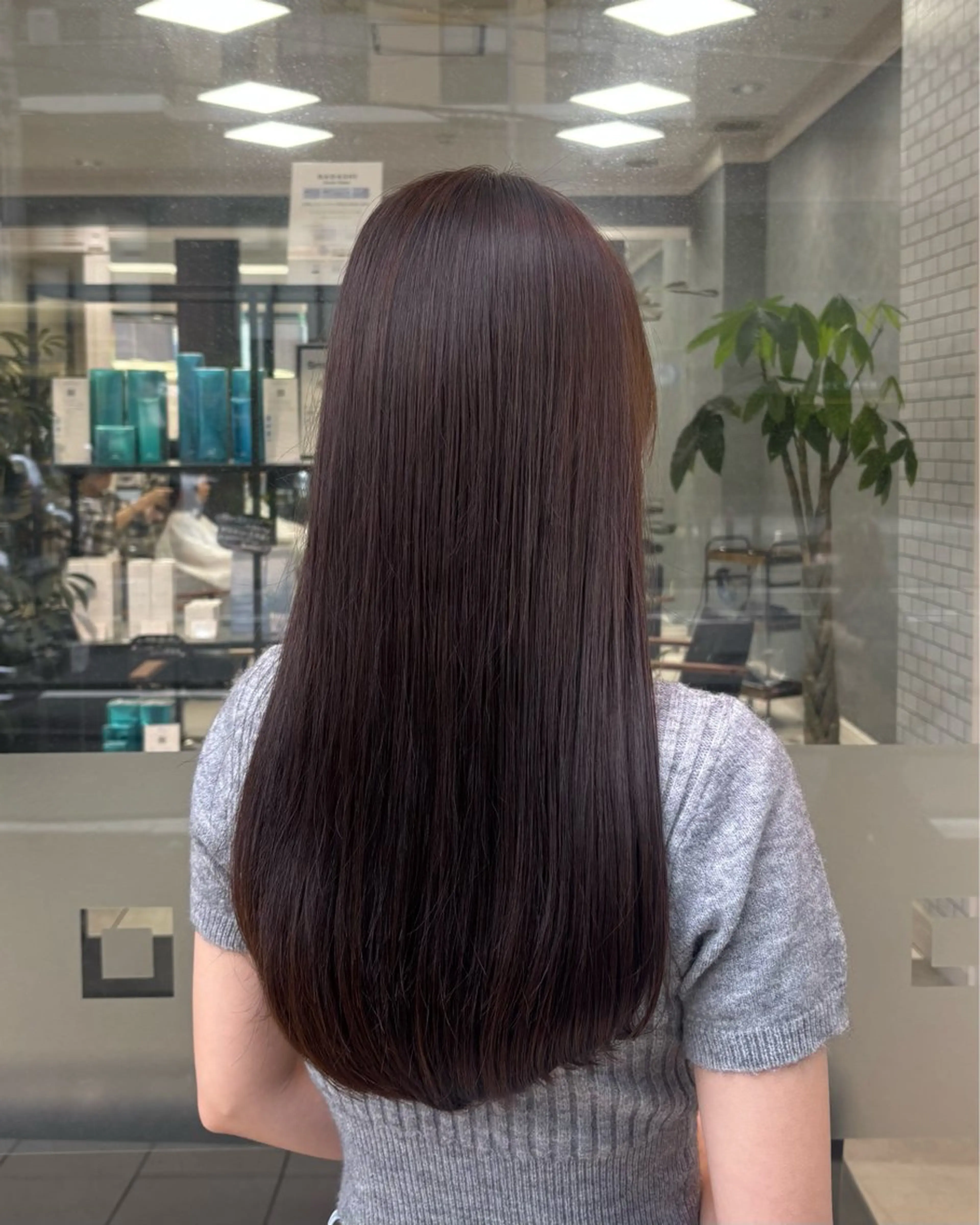 カラー ブラウンカラー カット ヘアカラー トリートメント 透明感カラー/ レイヤーカット/麻咲のヘアスタイル