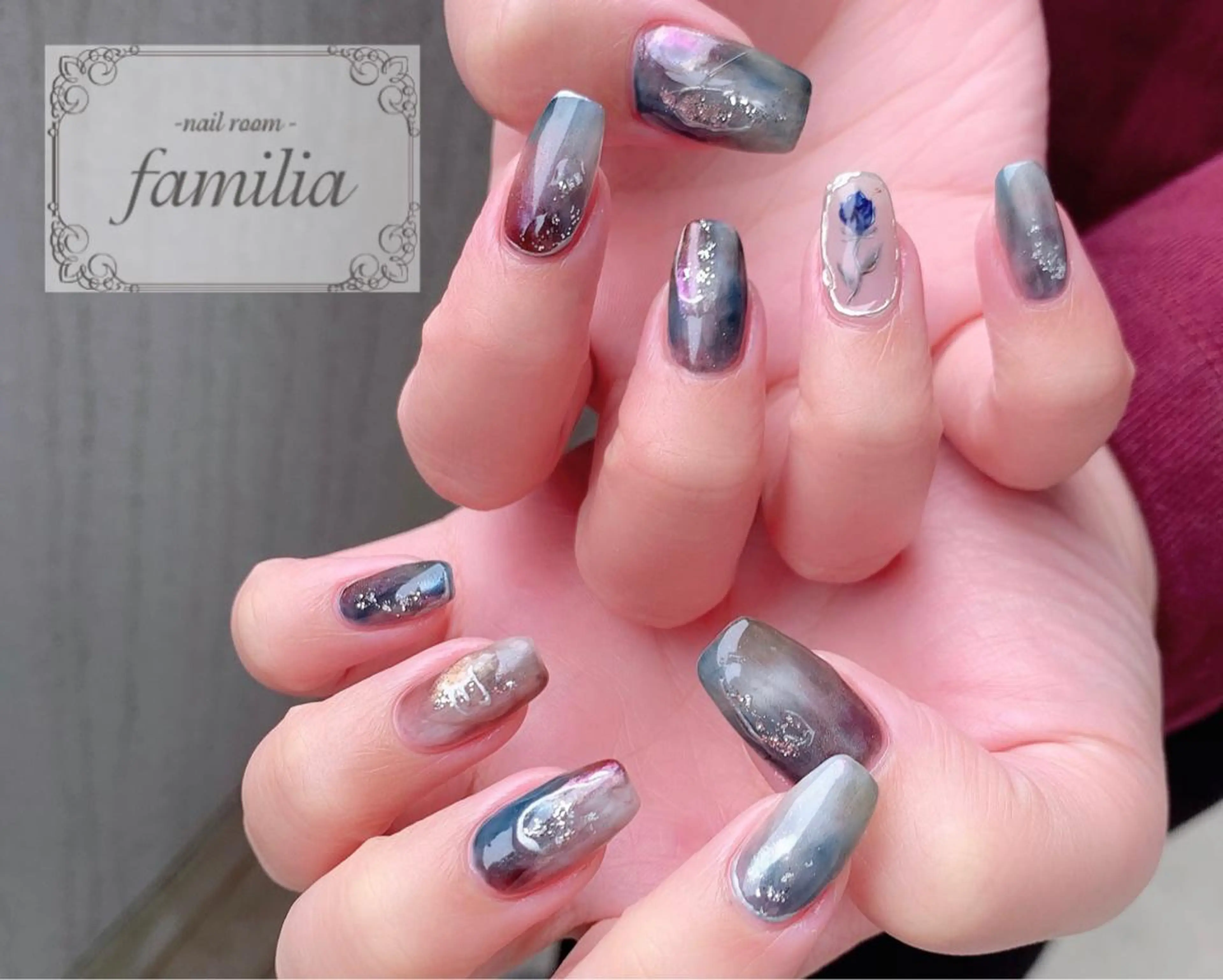 ネイル ハンドネイル -nailroom- familiaのネイルデザイン