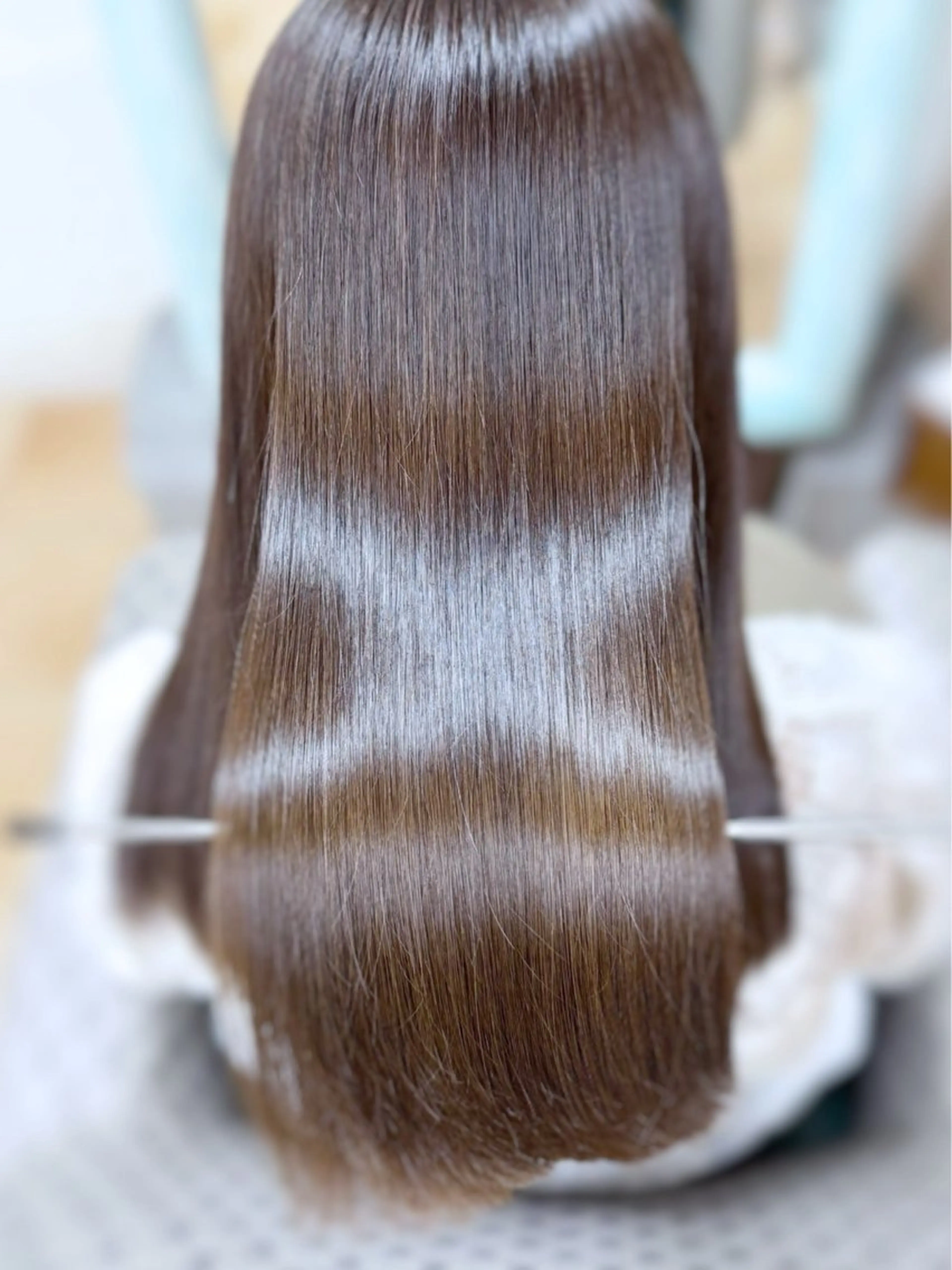 ロング 縮毛矯正 縮毛矯正 dolphin ドルフィンのヘアスタイル