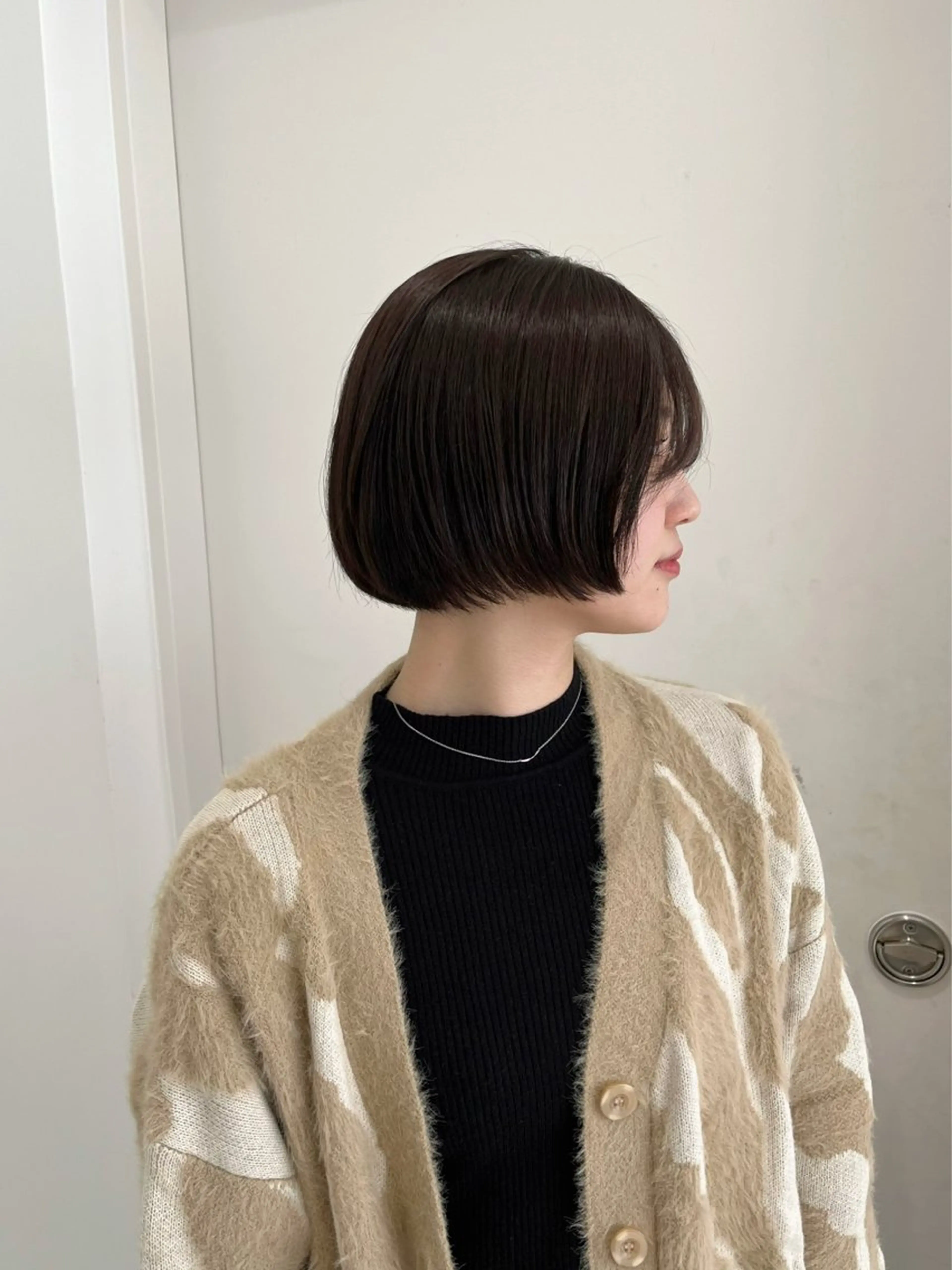 ショート 縮毛矯正/ハイトーン /パーマ/前原汐🎐のヘアスタイル