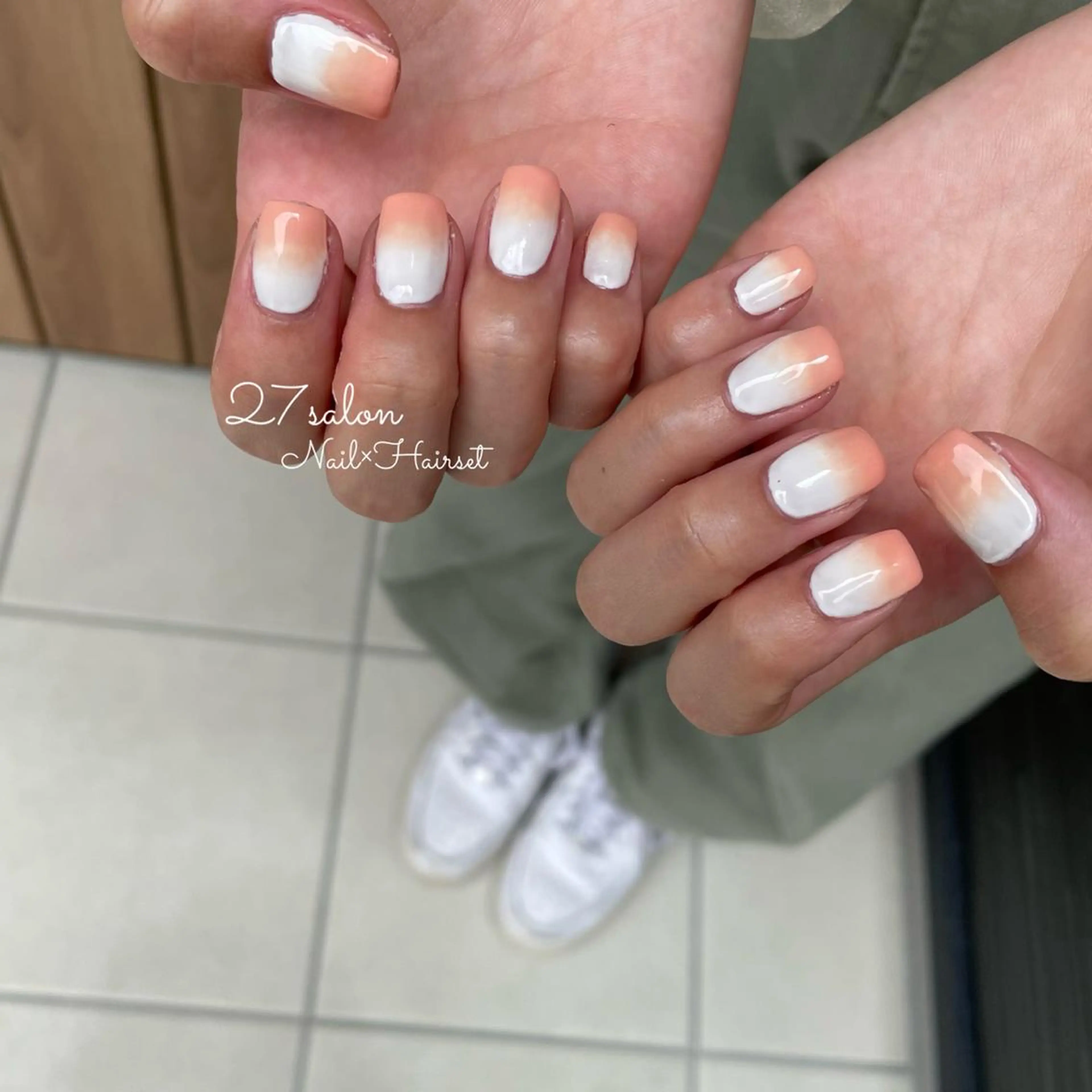 ネイル グラデーション 27salon yuinaのネイルデザイン