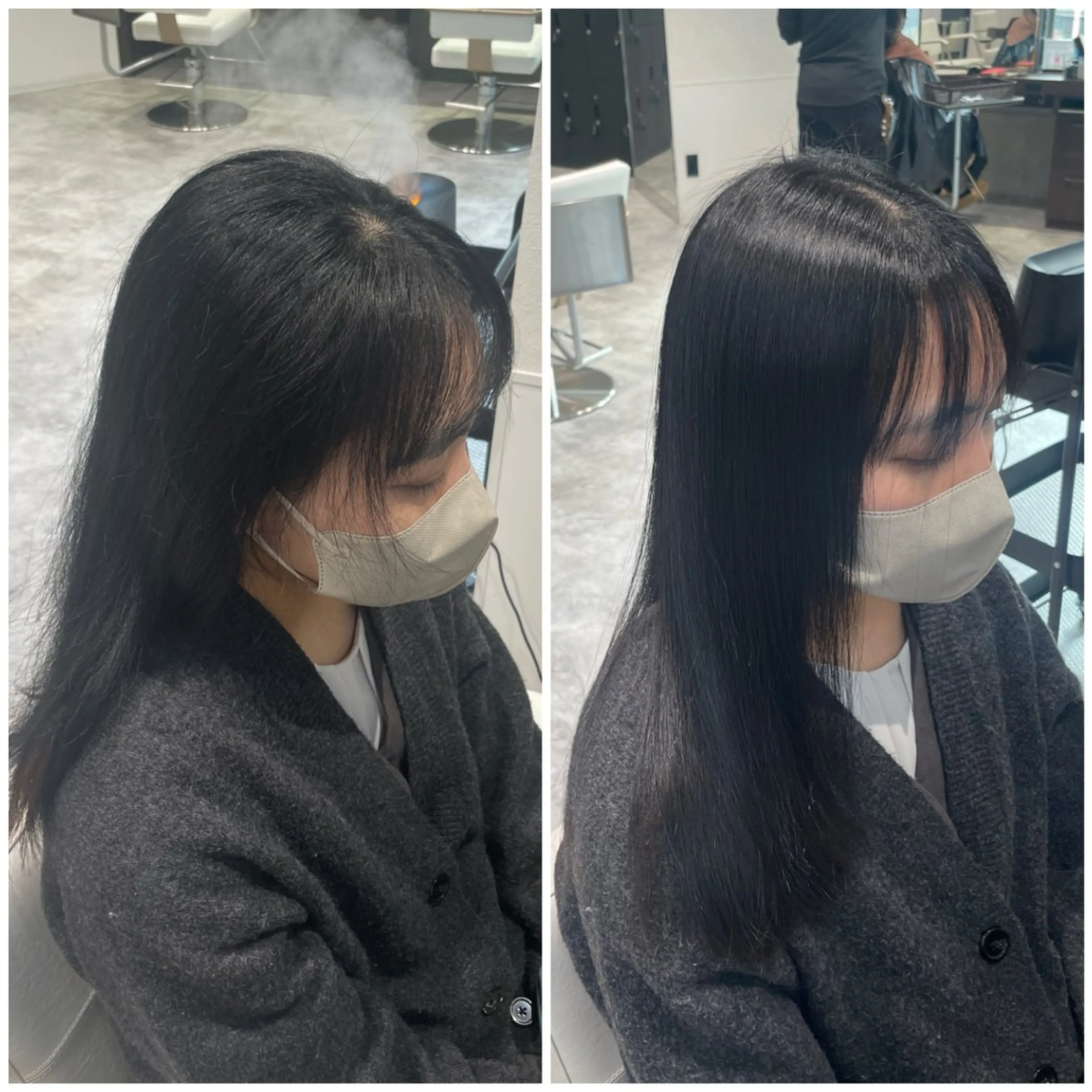 パーマ Ash 武蔵新城店のヘアスタイル