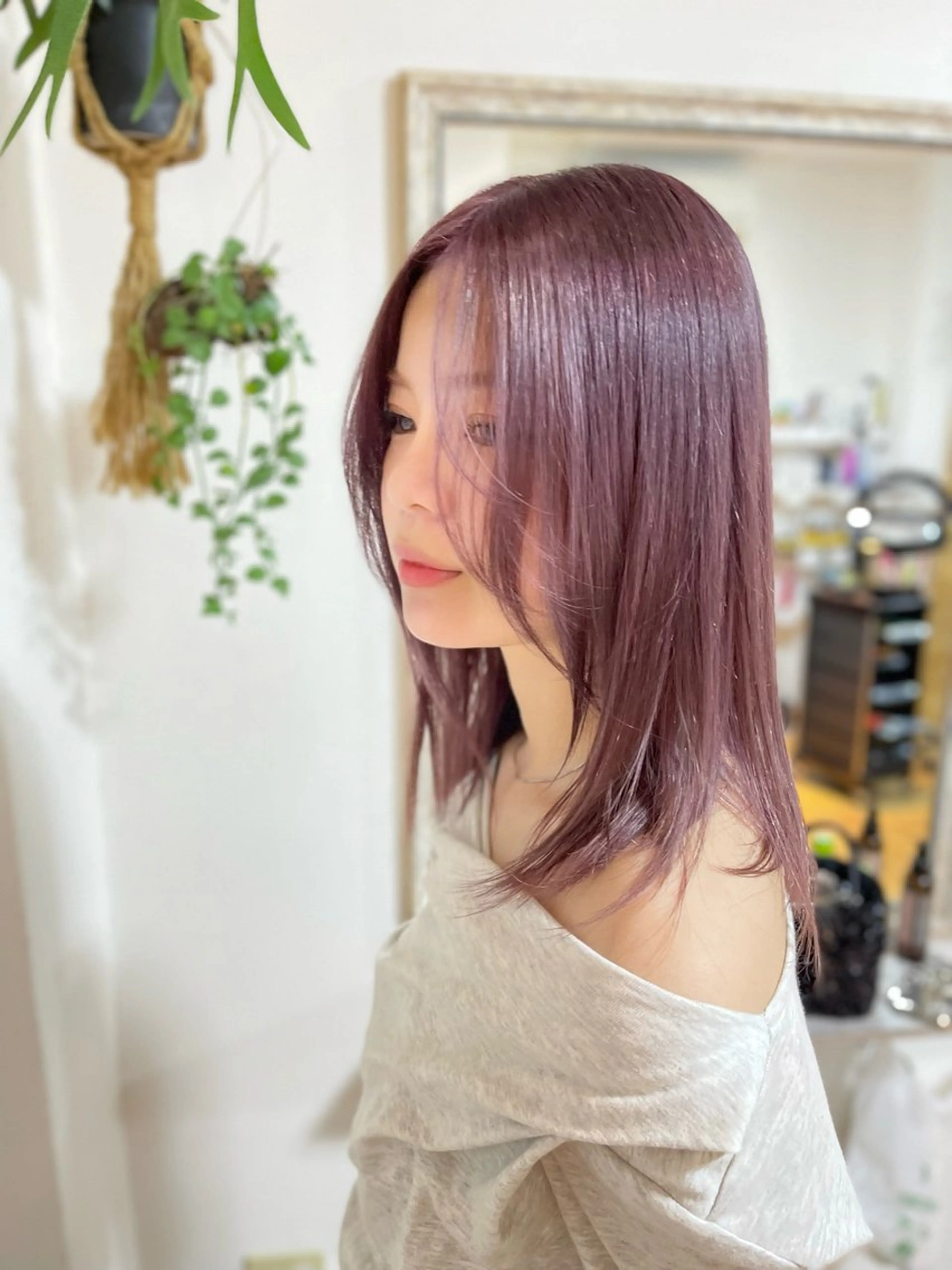 ミディアム ヘアカラー トリートメント 園田 渉 ◤SHIKIO◢のヘアスタイル