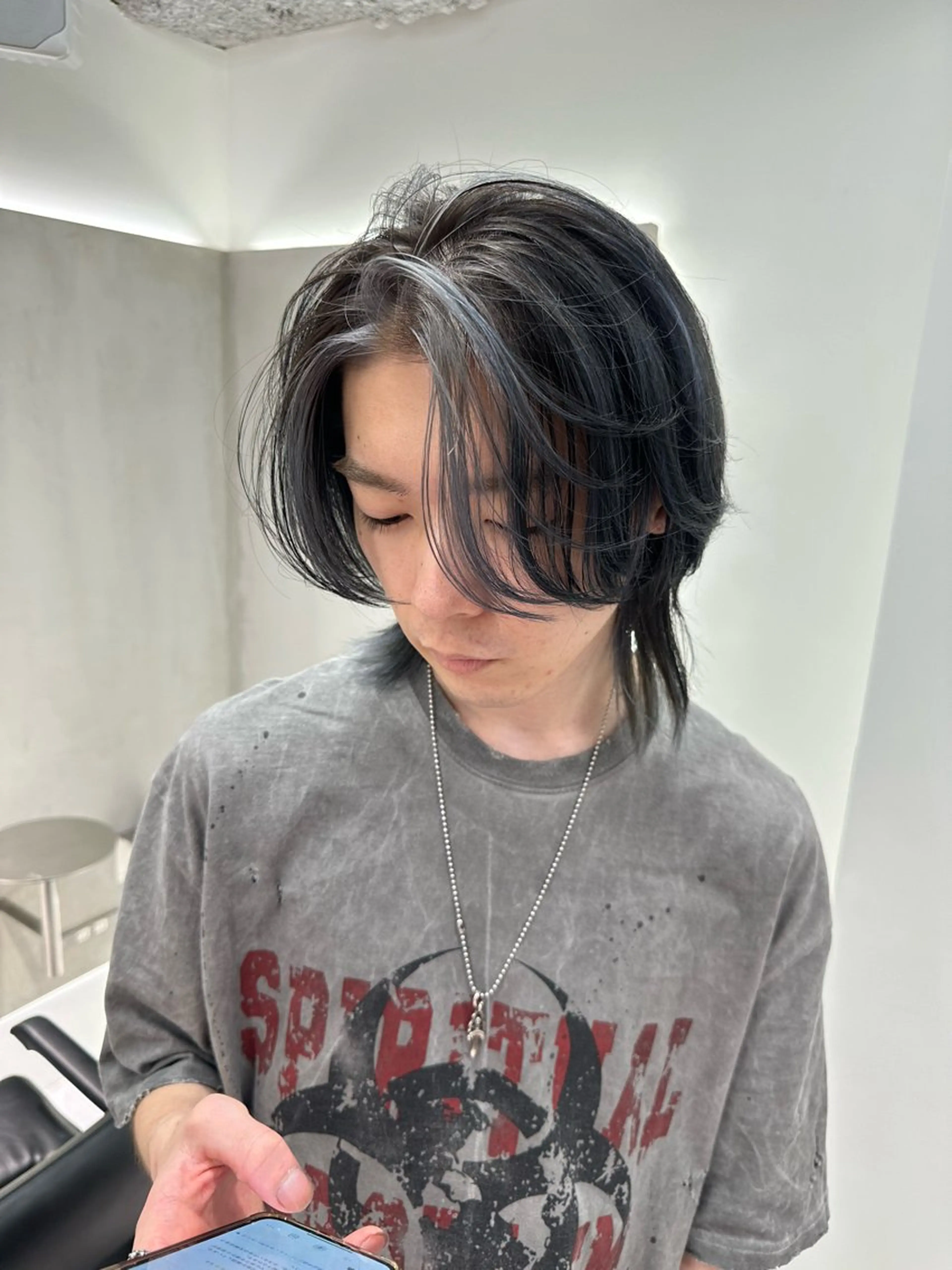 ショート カラー パーマ ヘアアレンジ メンズ キッズ 🌟代表 Yuito🌟のヘアスタイル