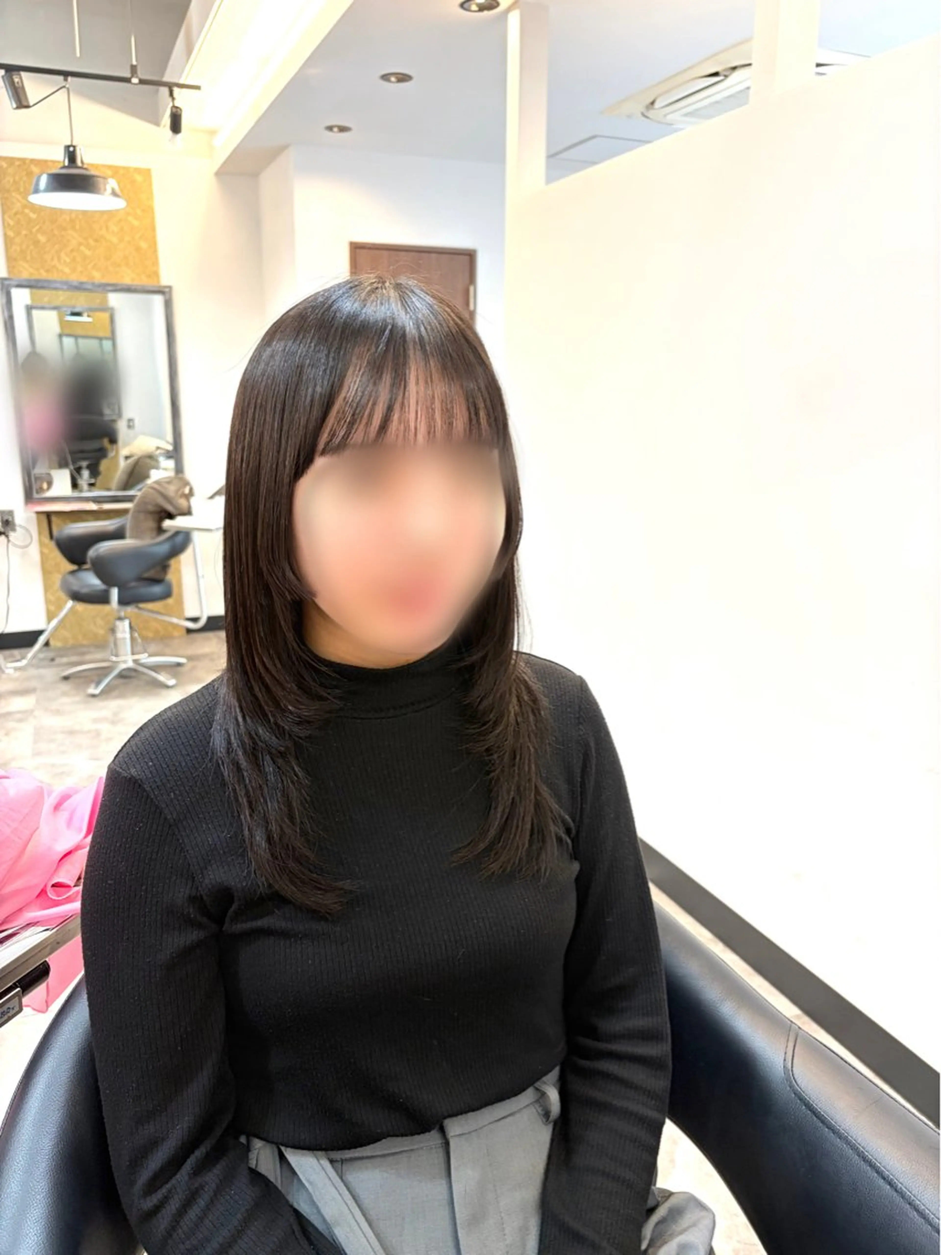 セミロング アイリスト/ スタイリスト🌼岩山のヘアスタイル