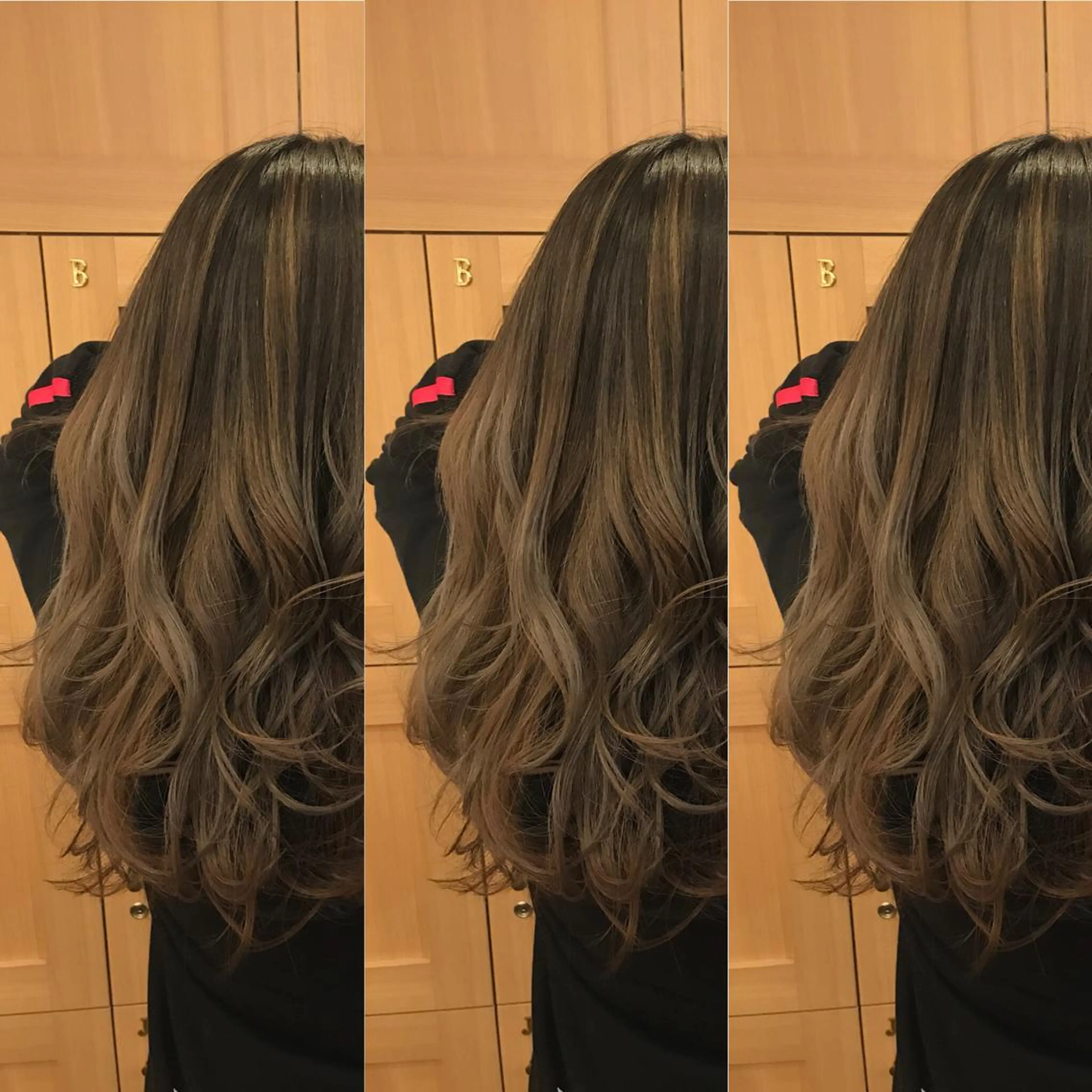 セミロング レイヤーカット ルーチェヘアー 北摂エリアNo.1のヘアスタイル