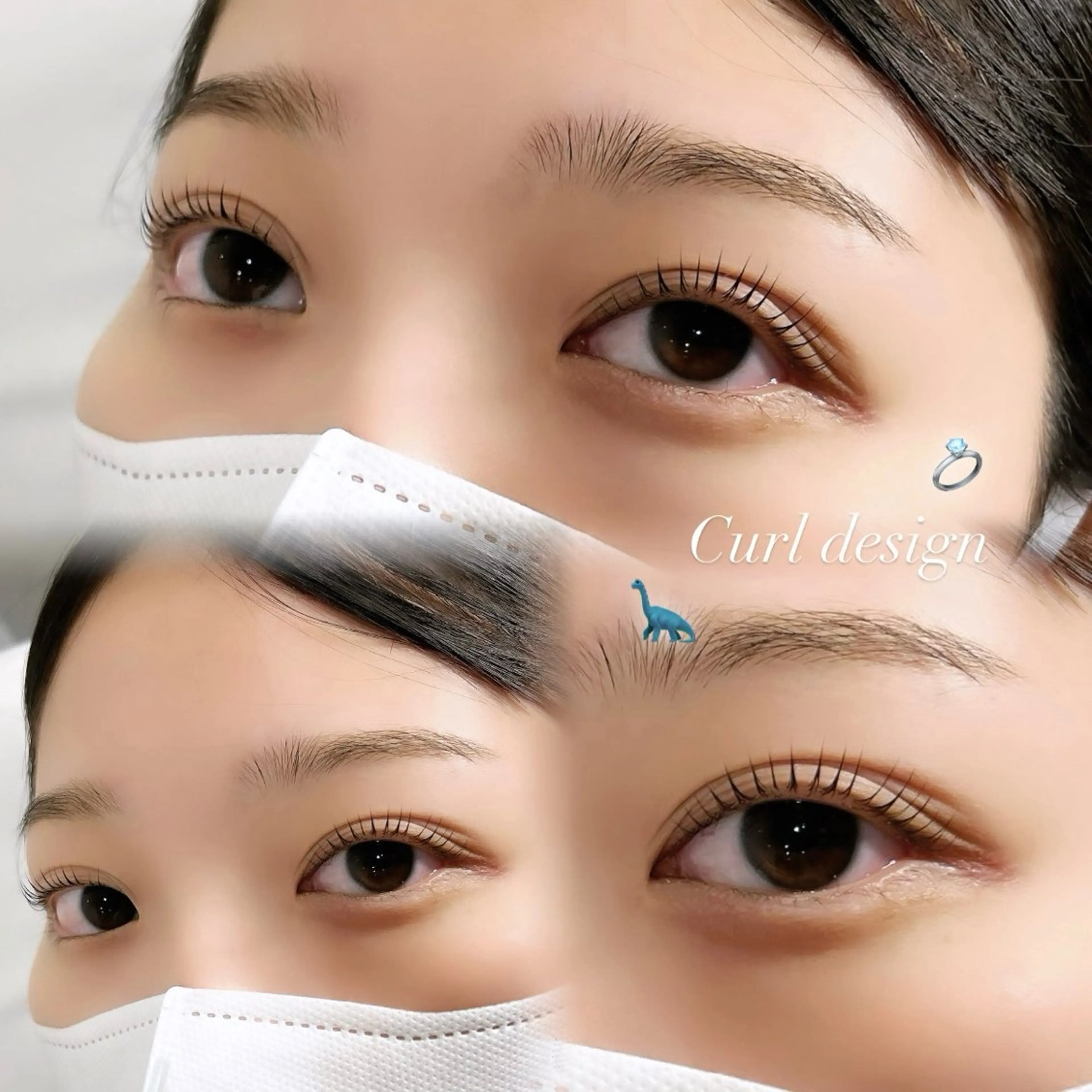 マツエク・マツパ パリジェンヌラッシュリフト たぐち 🤍のマツエク・マツパデザイン