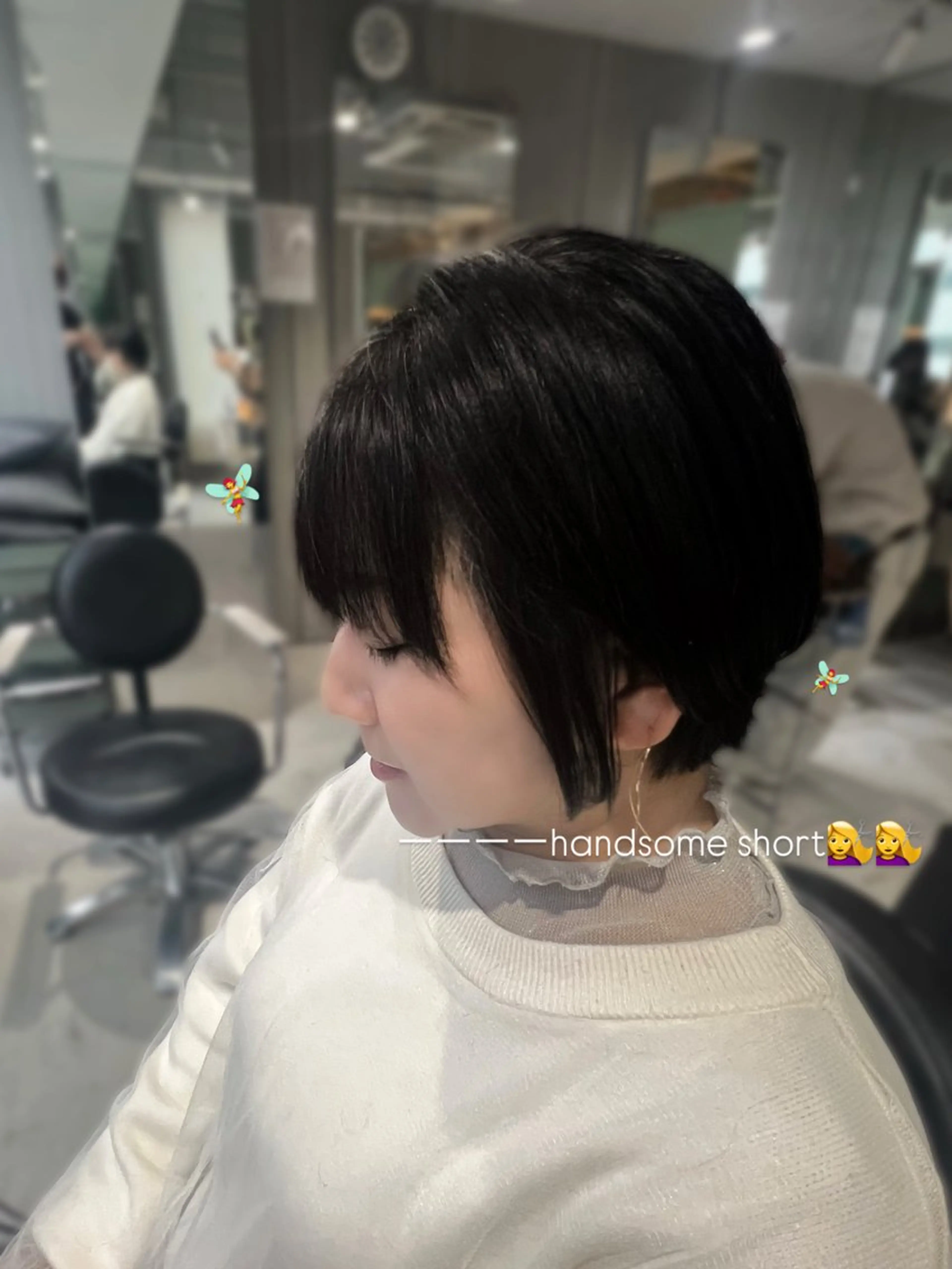 ショート FOF所属・無料カットモデル 募集中AKARIのヘアスタイル