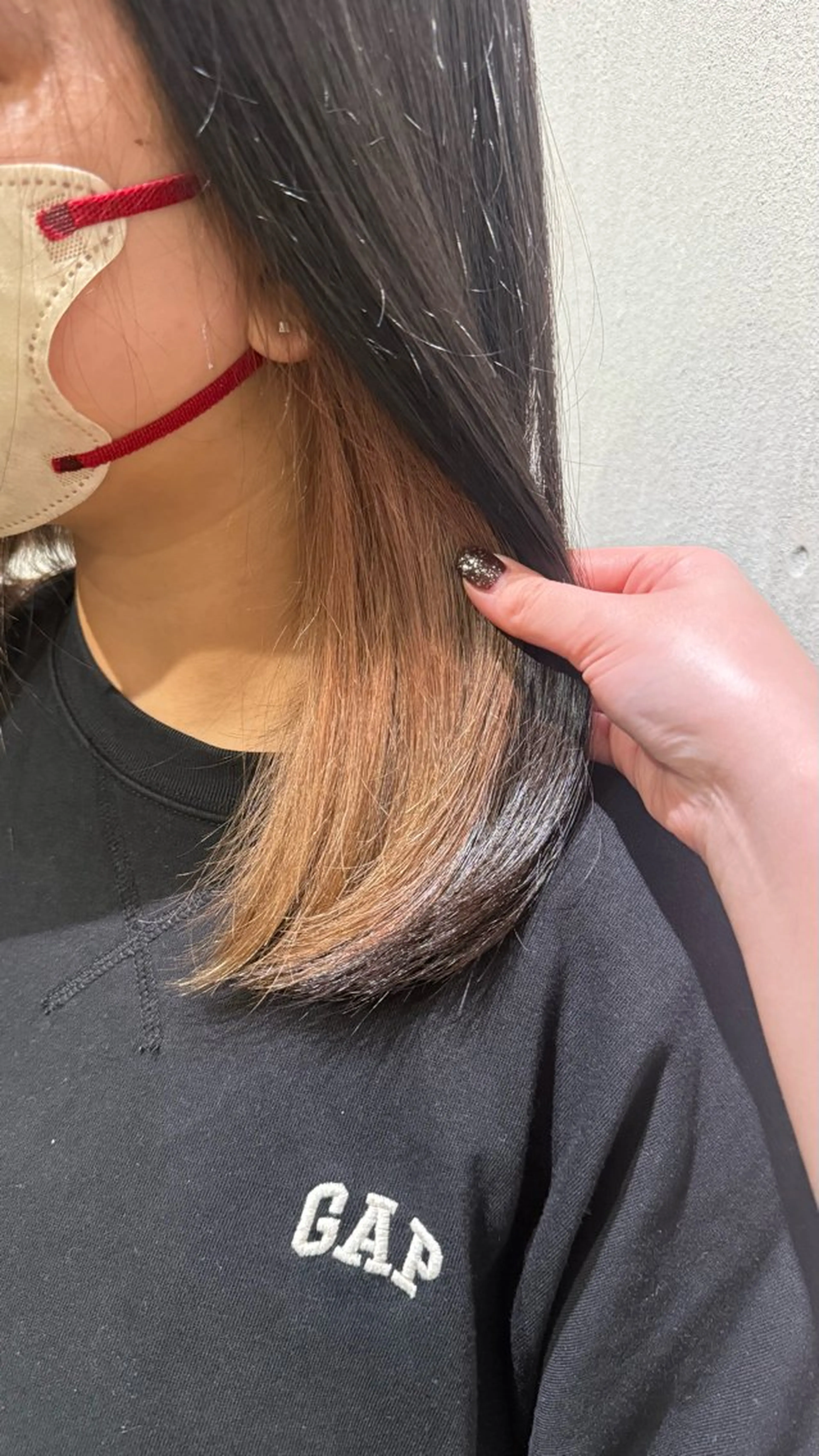 カラー インナーカラー tote. さくらのヘアスタイル