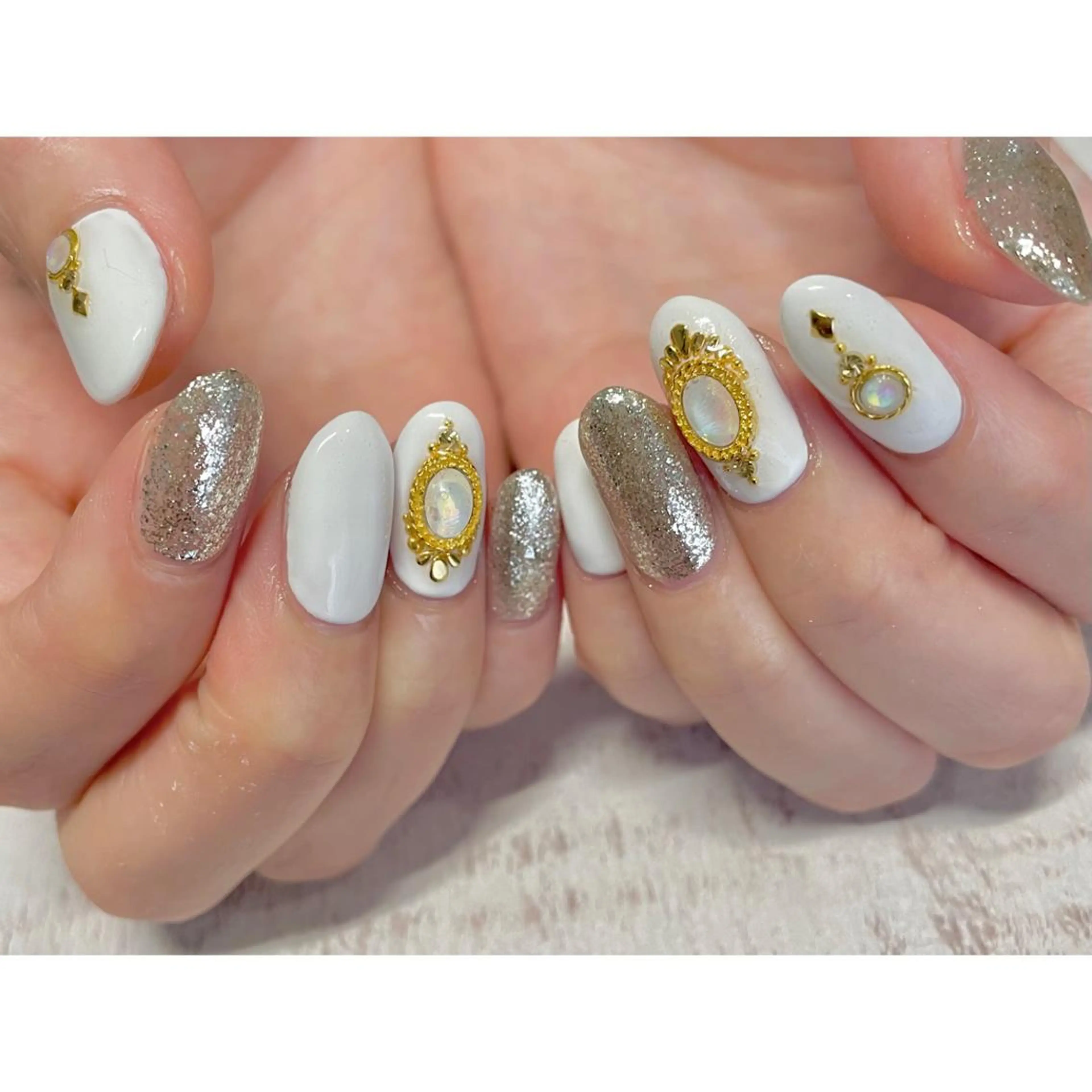 ネイル 𖡼 yumenoのネイルデザイン