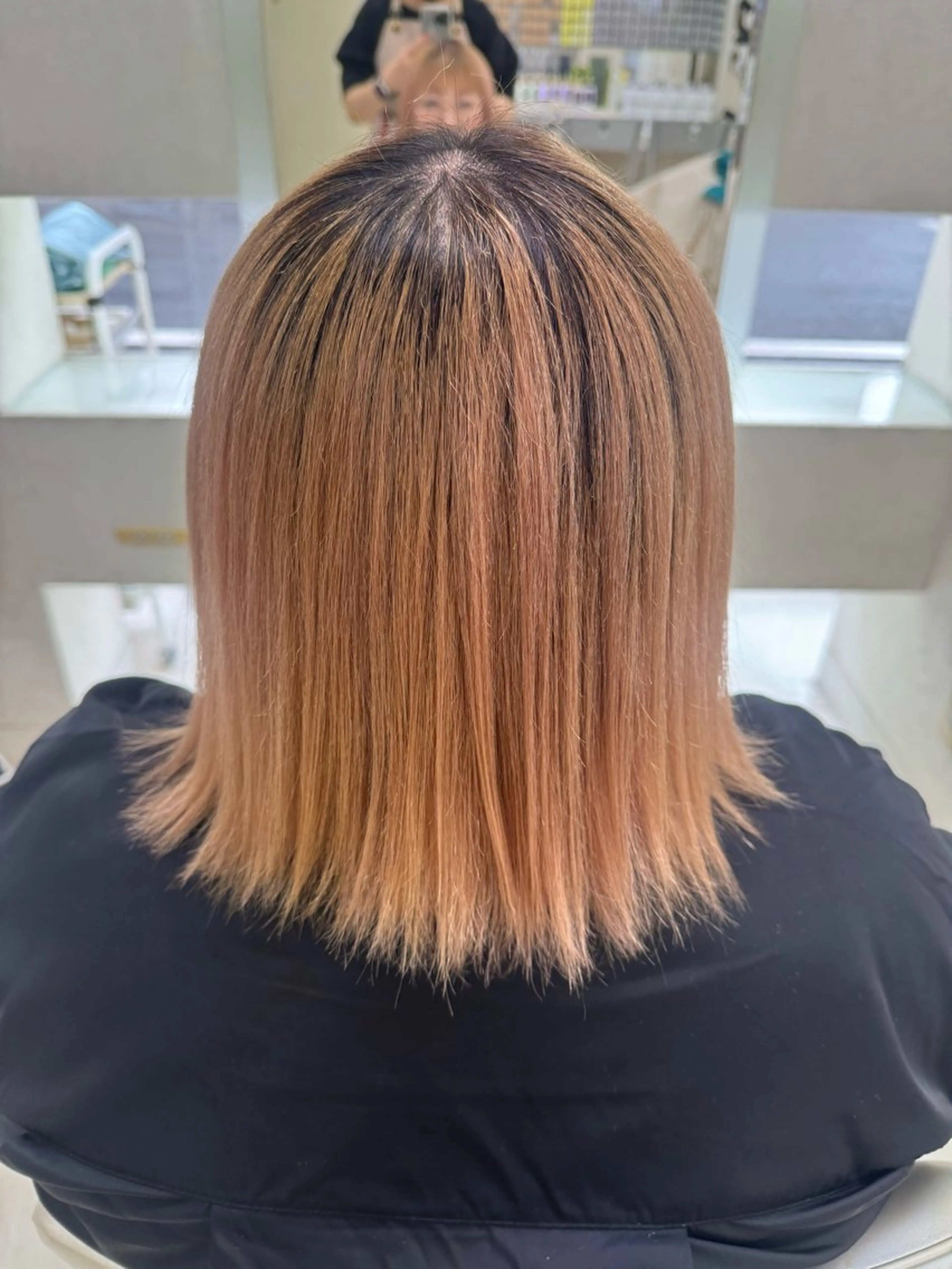 タカハシ リナのヘアスタイル