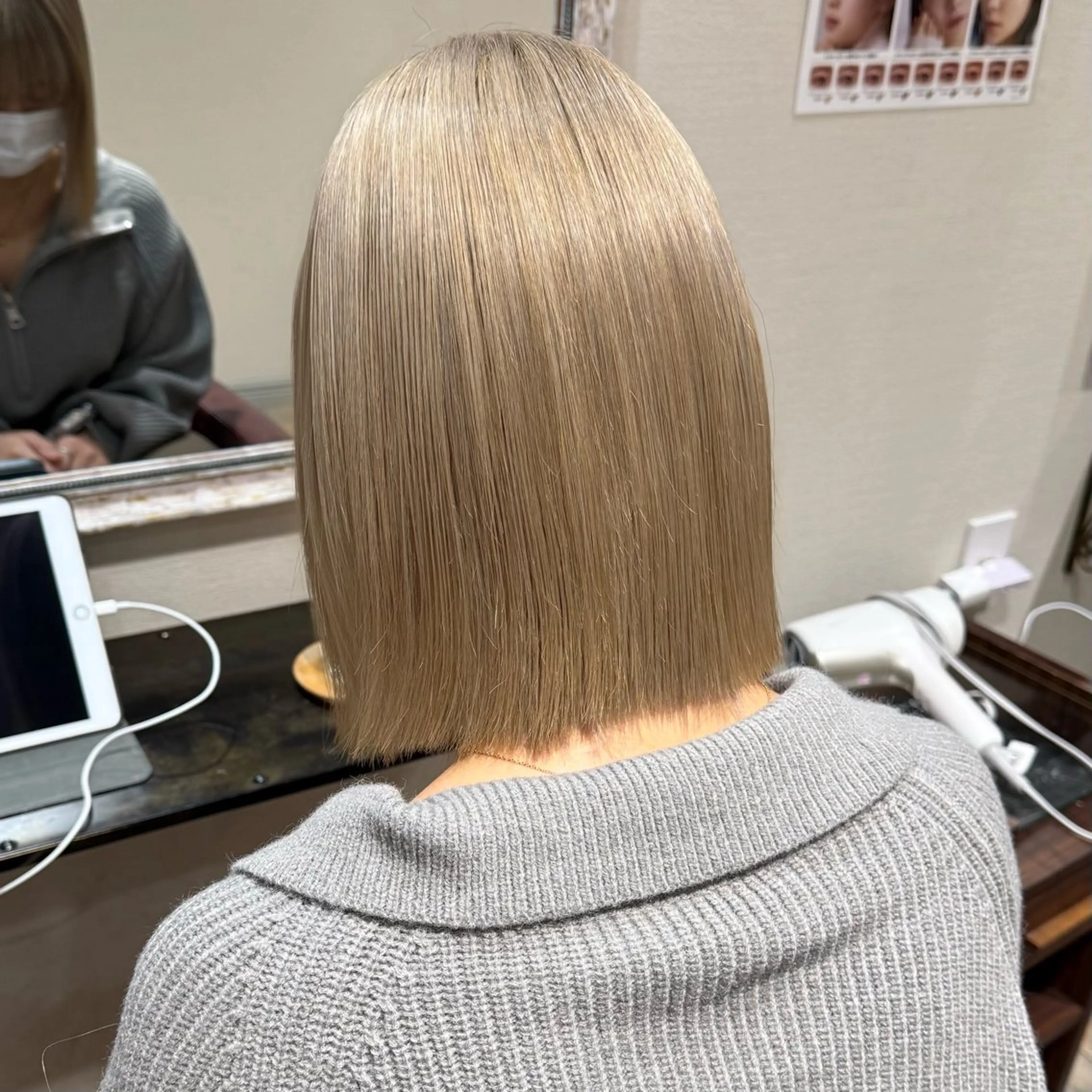 ミディアム カラー 柔らかいcolor ￤韓国￤🩰マユ🩰のヘアスタイル