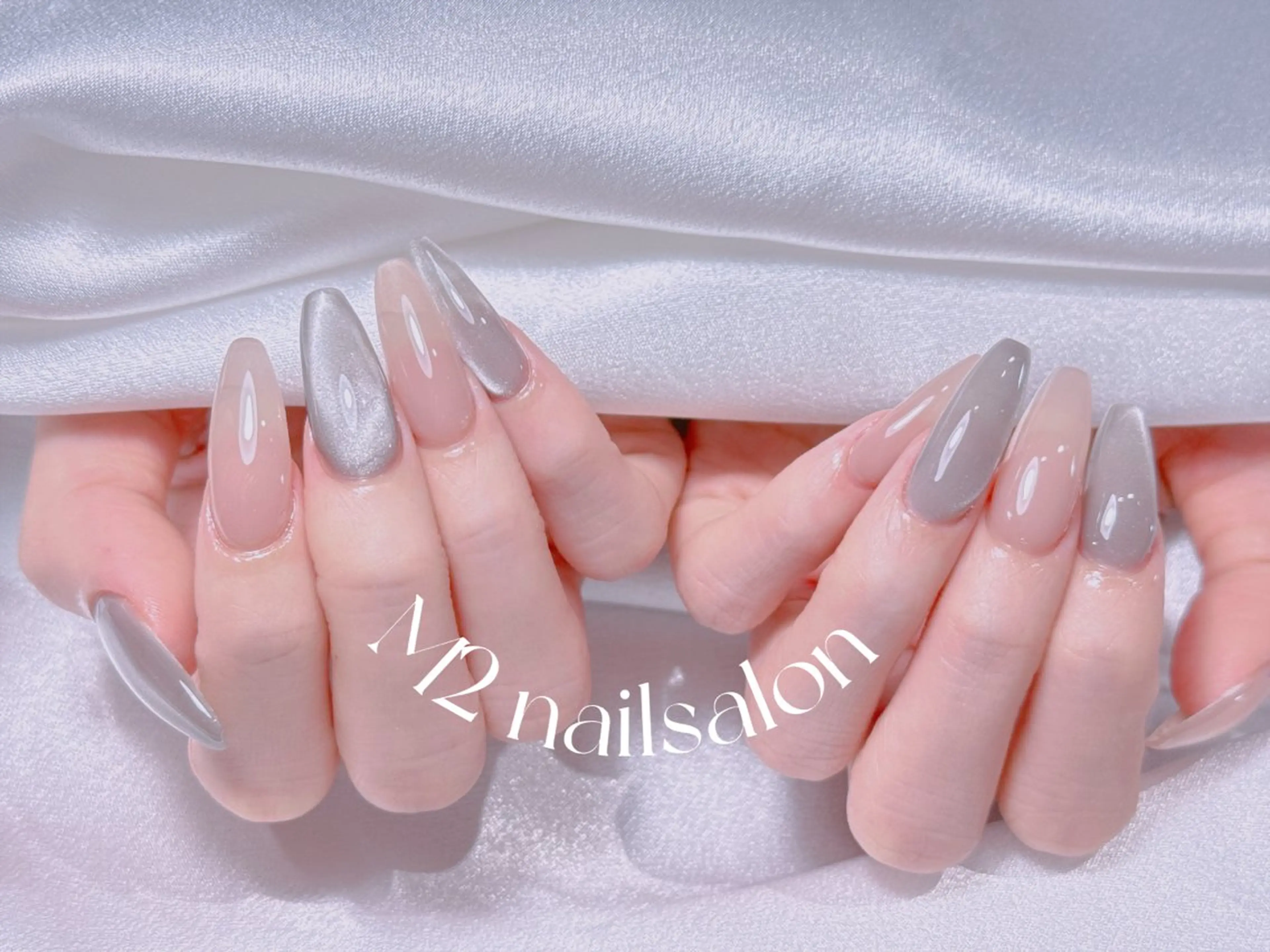 ネイル ハンドネイル 長さだし専門店 M2 rikaのネイルデザイン