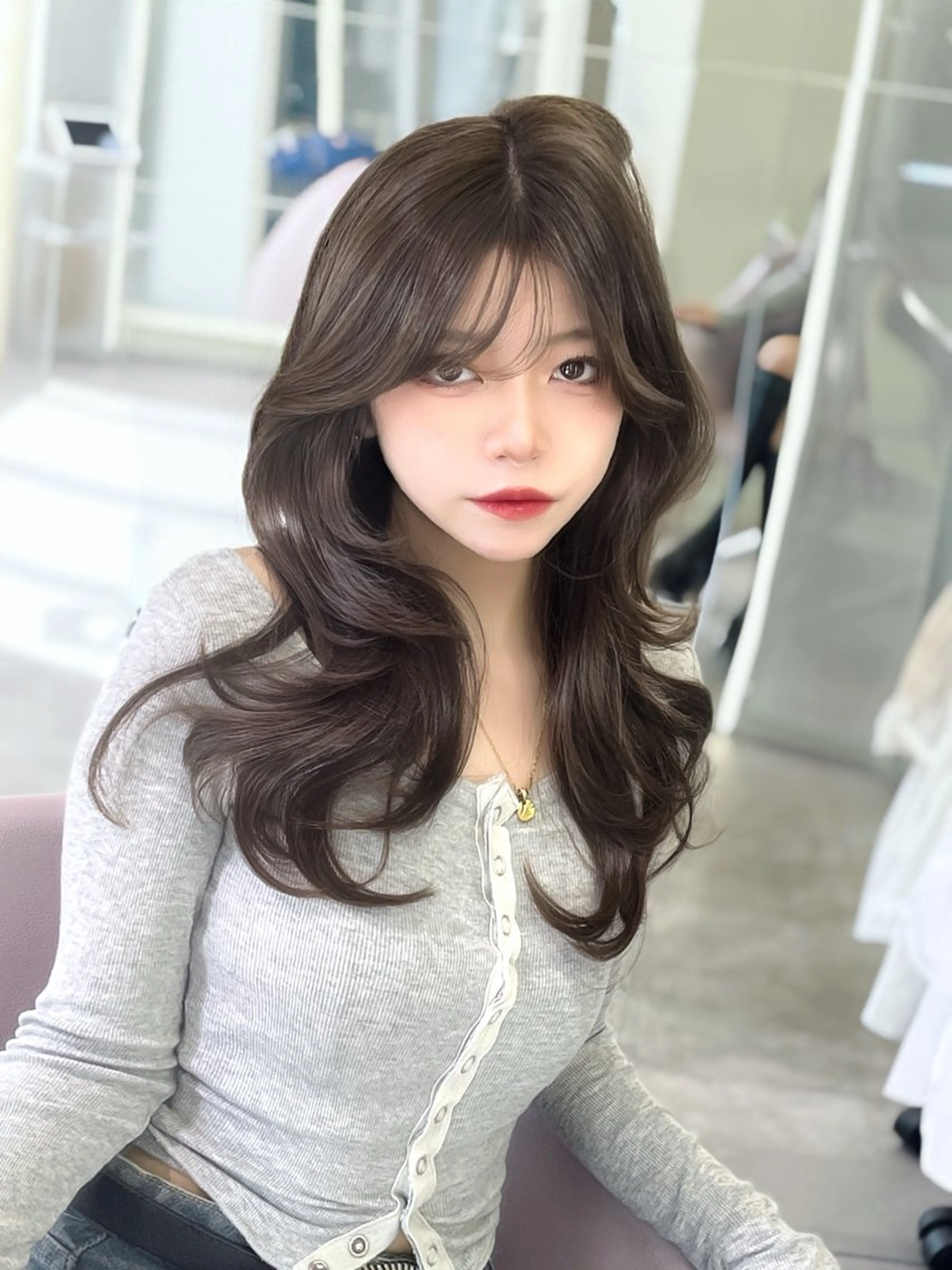 ロング カラー カット ヘアカラー トリートメント レイヤー\髪質改善\ ボブ特化\たかひろのヘアスタイル