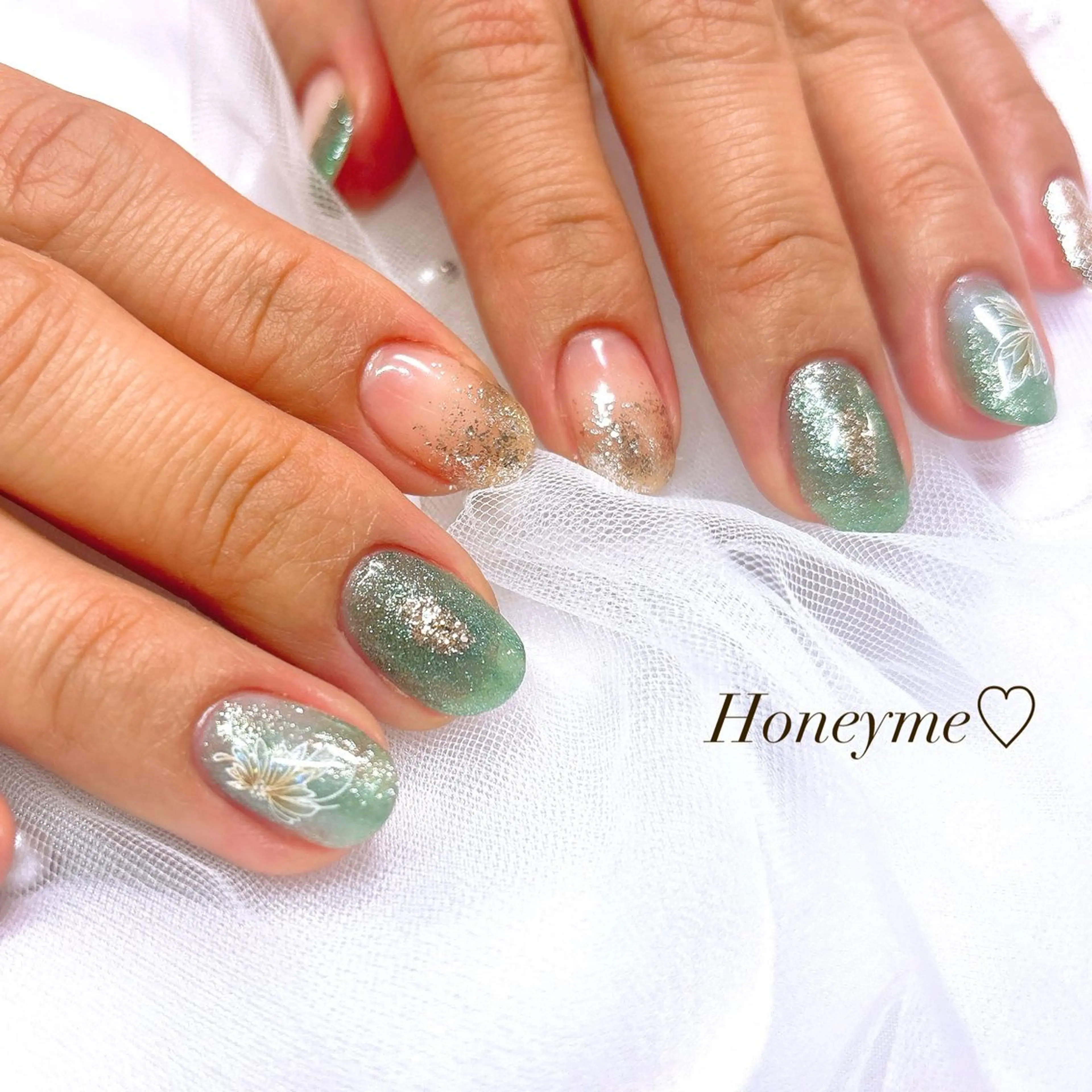 ネイル nailsalon Honeyme所属・Honey me ❁⃘*.ﾟのネイルデザイン