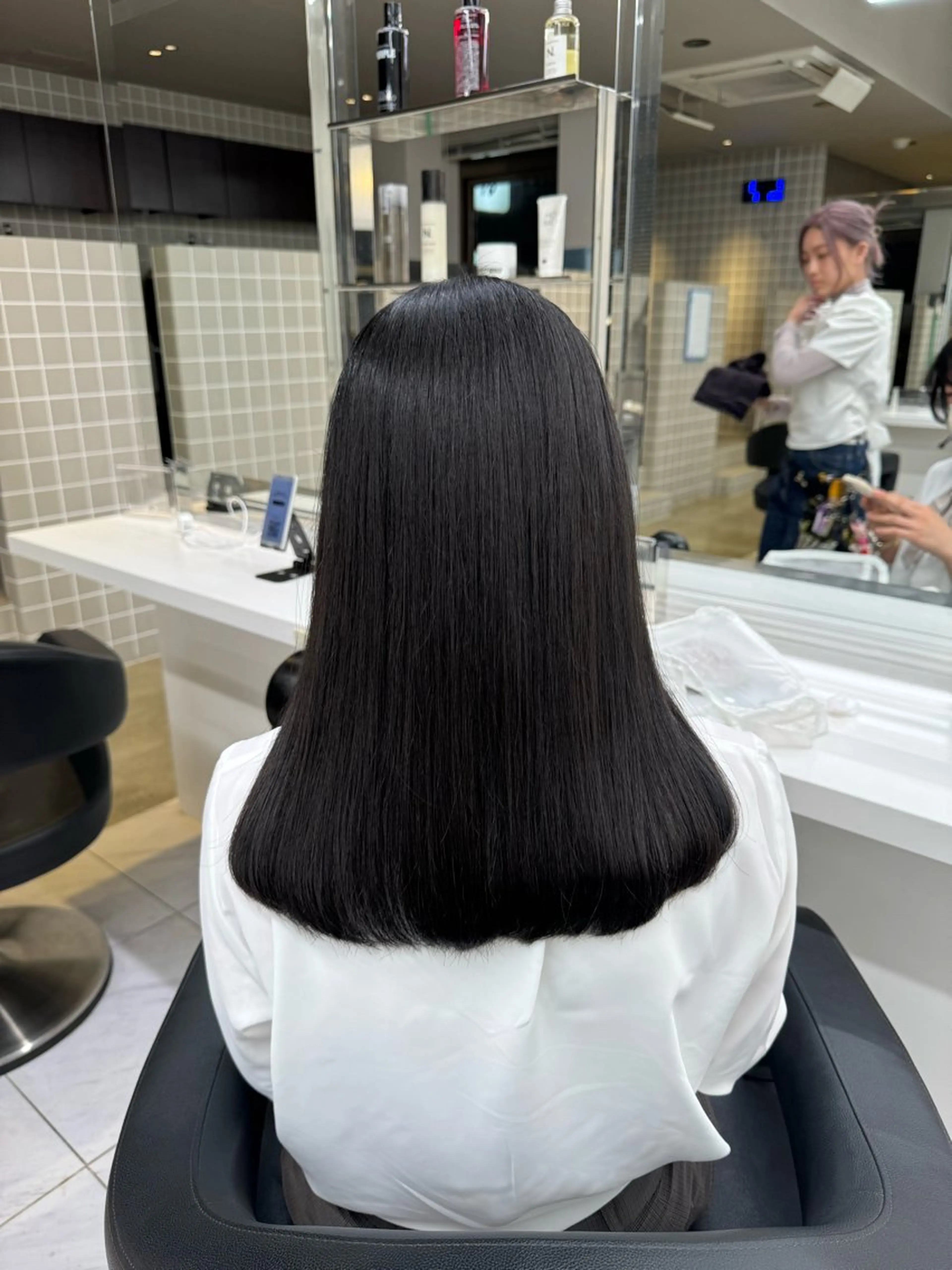 ロング カラー パーマ ヘアアレンジ メンズ キッズ 🩰トレンド垢抜け ヘアUNITED🩰のヘアスタイル