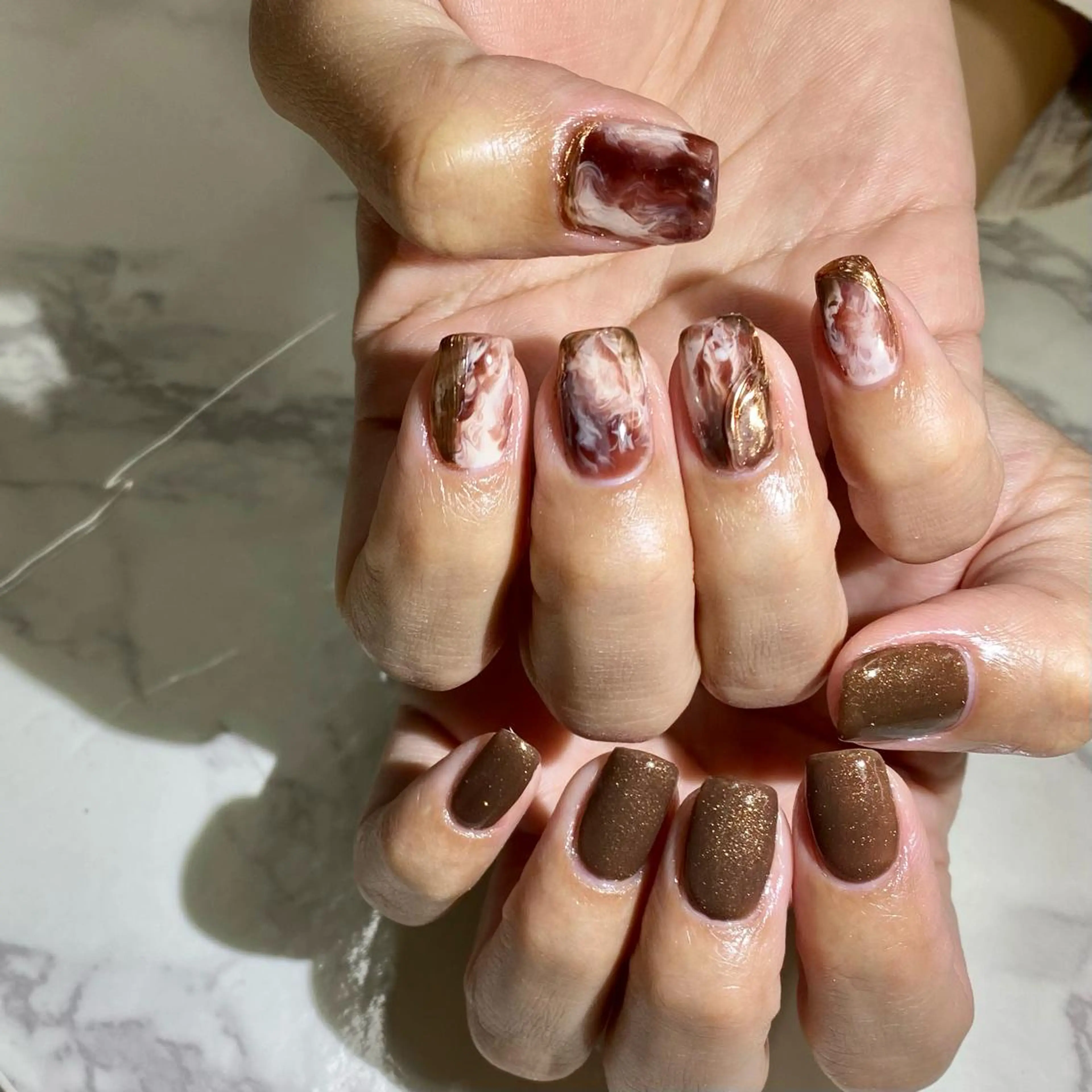 ネイル ハンドネイル reco nail所属・池田 美穂のネイルデザイン