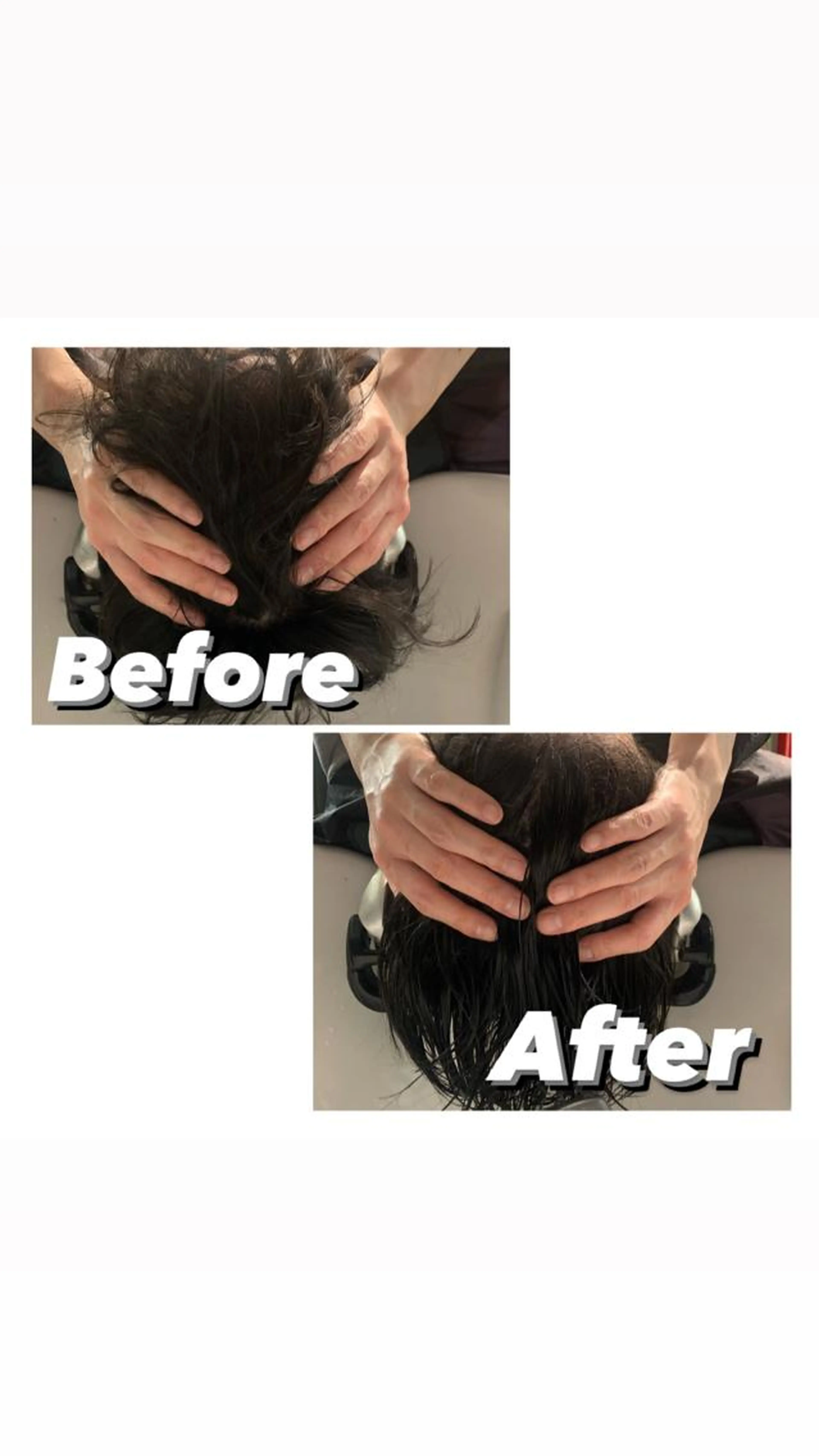 【しっかり疲れを取りたい方向け】デザインカット+頭皮がほぐれるヘッドスパ🫧の写真