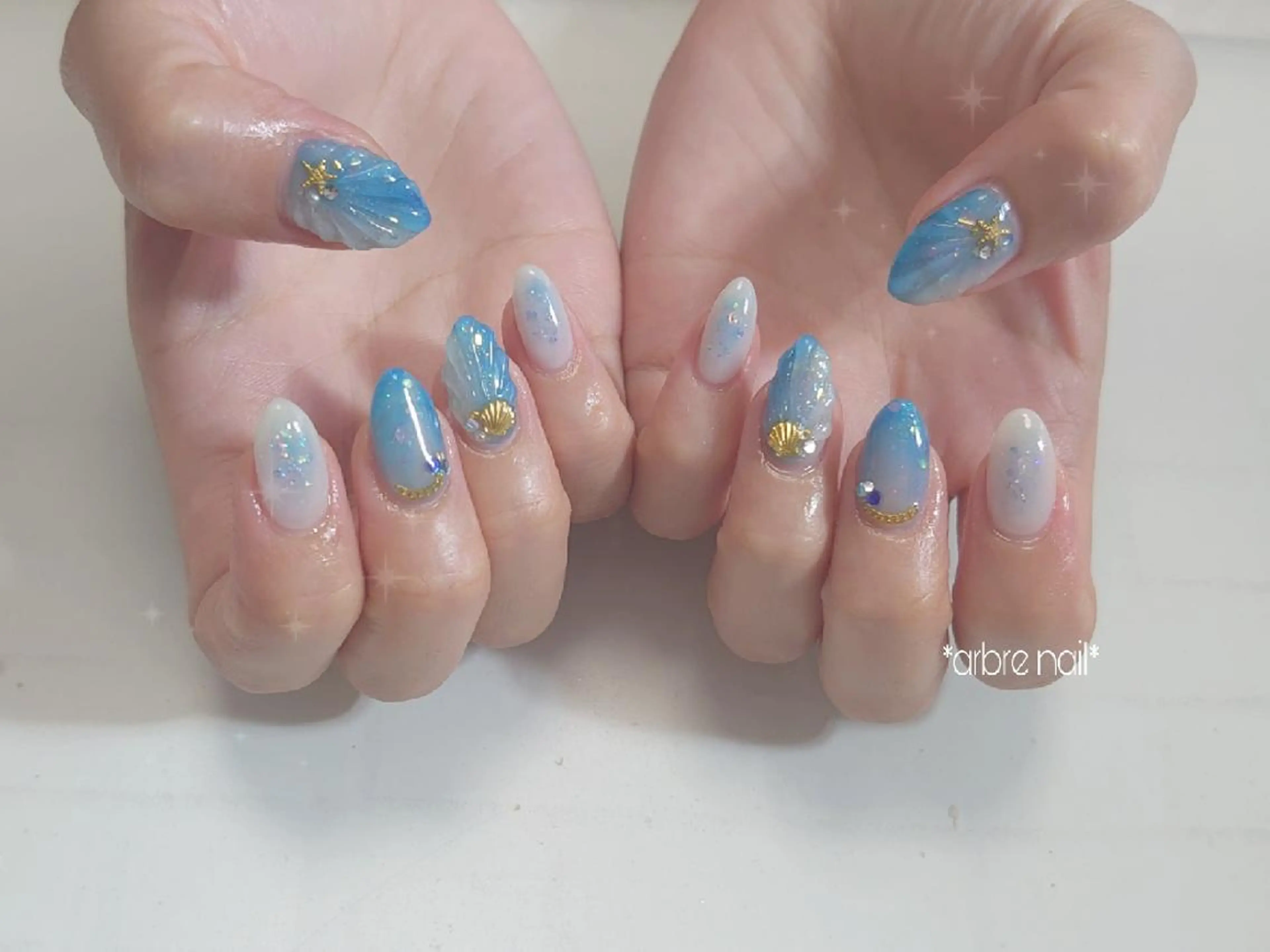 ネイル ＊arbre nail＊.アーブルネイル所属・✯.。 arbre  nail 。✯.のネイルデザイン