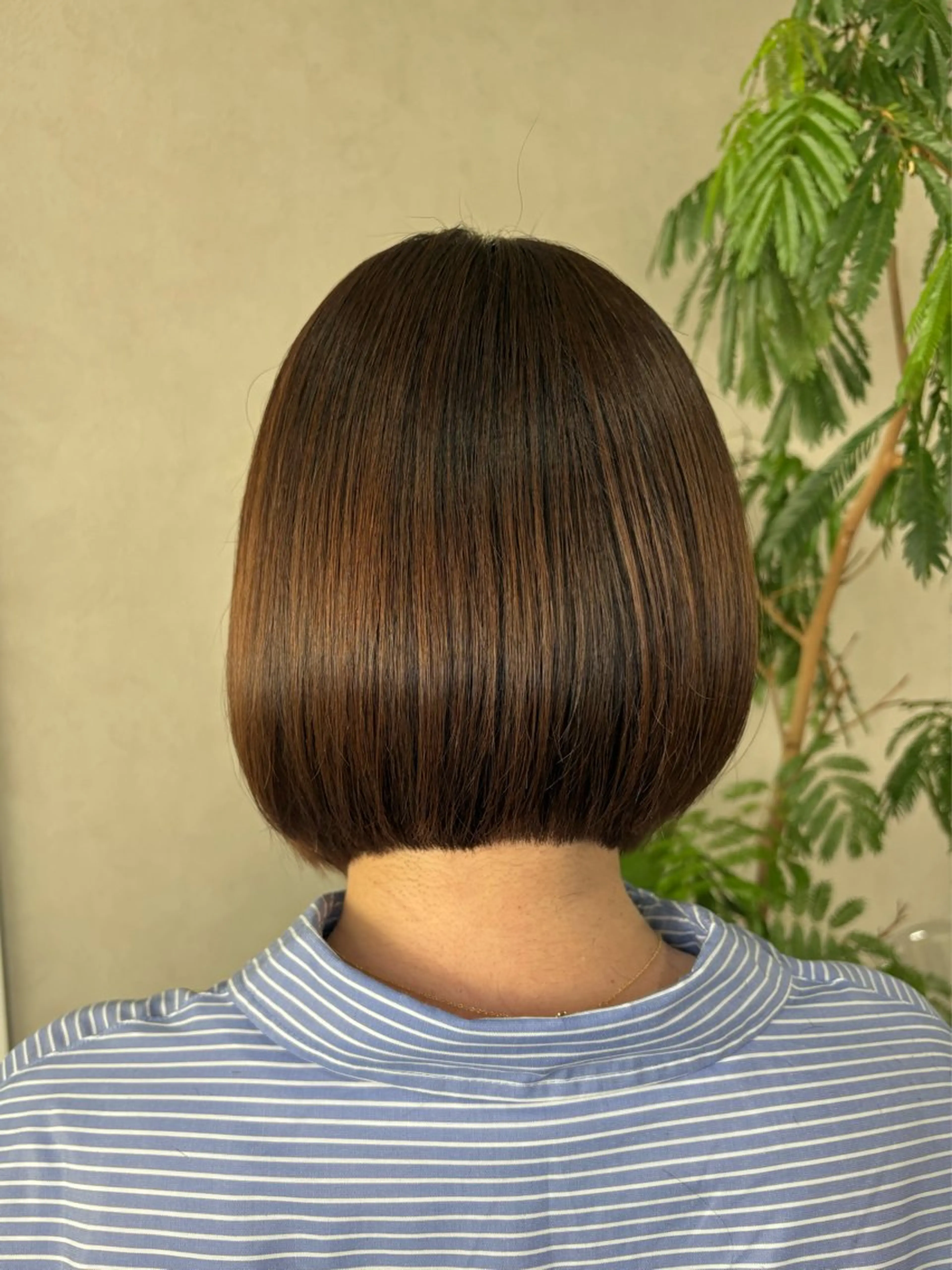 ショート カラー ベージュカラー ボブ カット ヘアカラー トリートメント qumu 横浜所属・髪質改善/ショート/ 似合わせボブ🌿神永のヘアスタイル