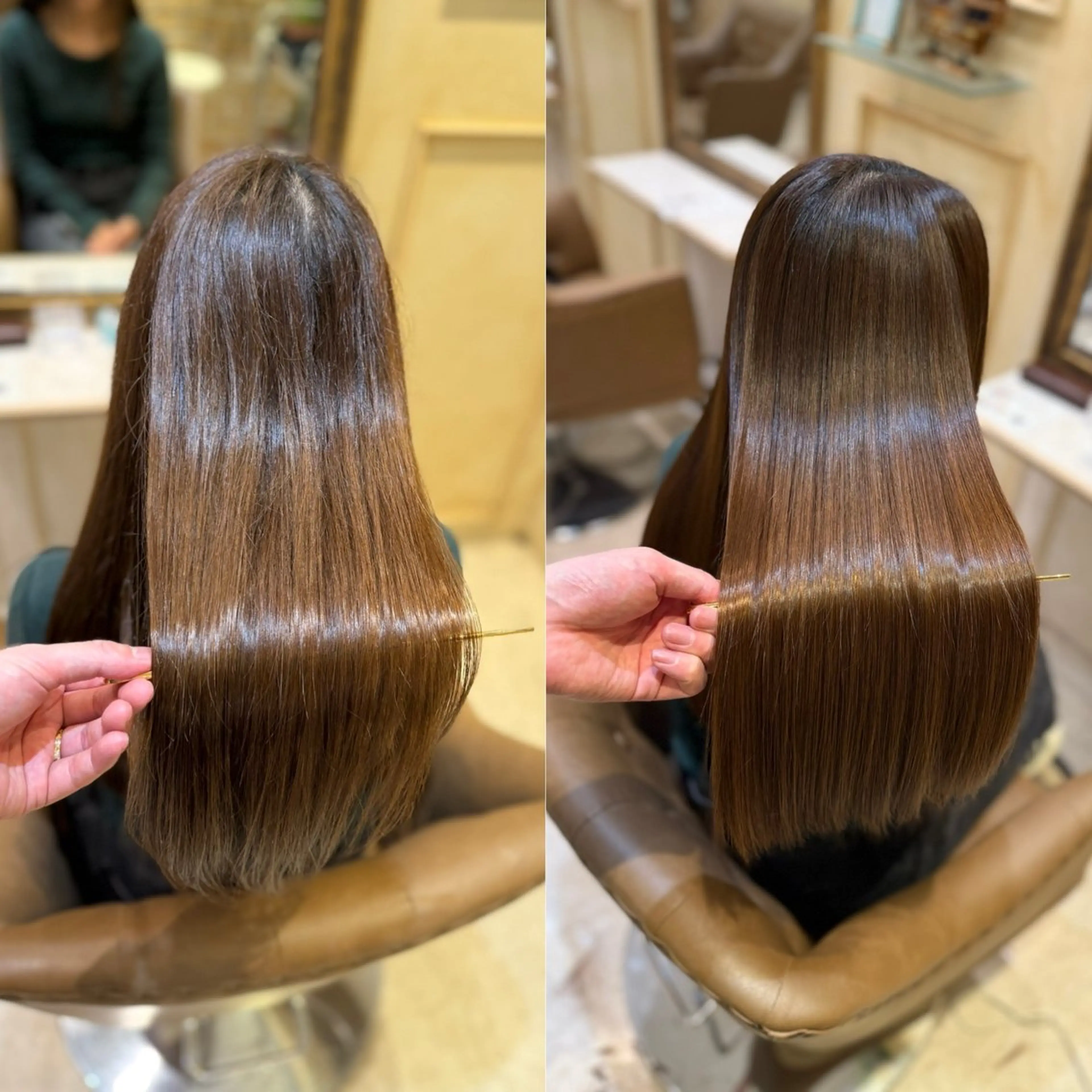 ロング パーマ 縮毛矯正 カット ヘアカラー トリートメント 🌹【代表】古川暁 髪質改善縮毛矯正🌹のヘアスタイル