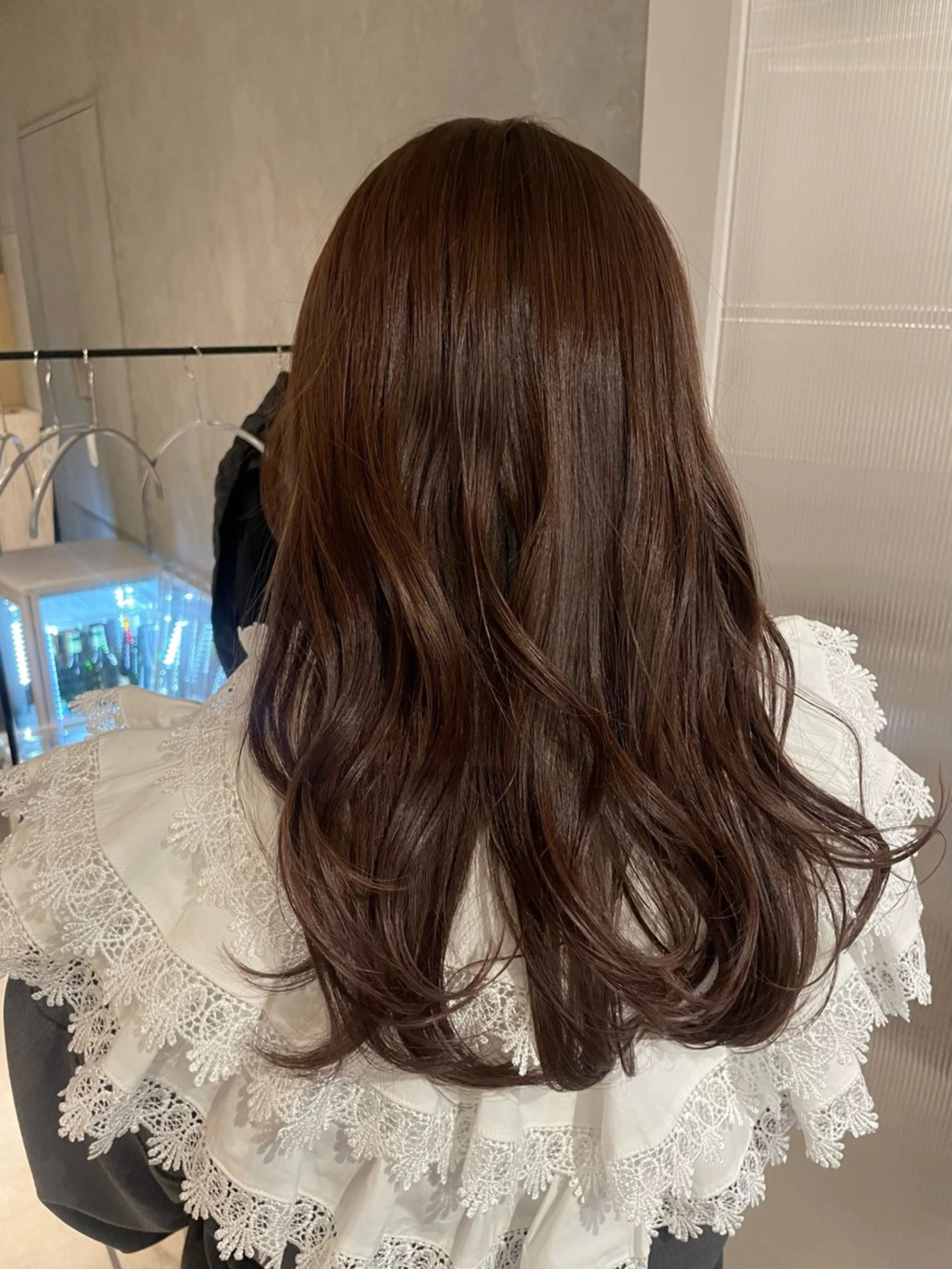 セミロング カラー coq2f所属・岩渕 春菜のヘアスタイル