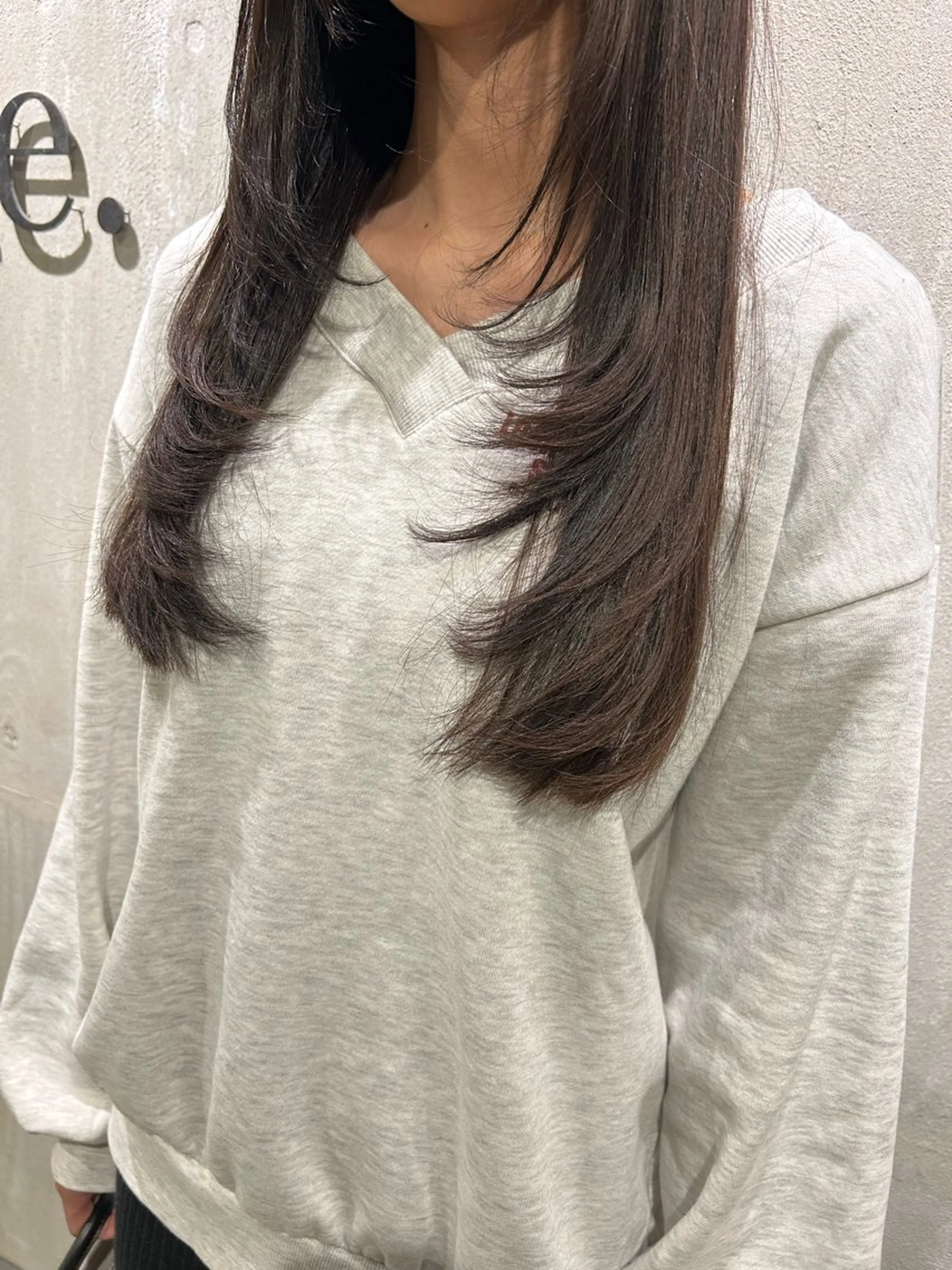 ロング カラー カット ヘアカラー くろだ まみのヘアスタイル