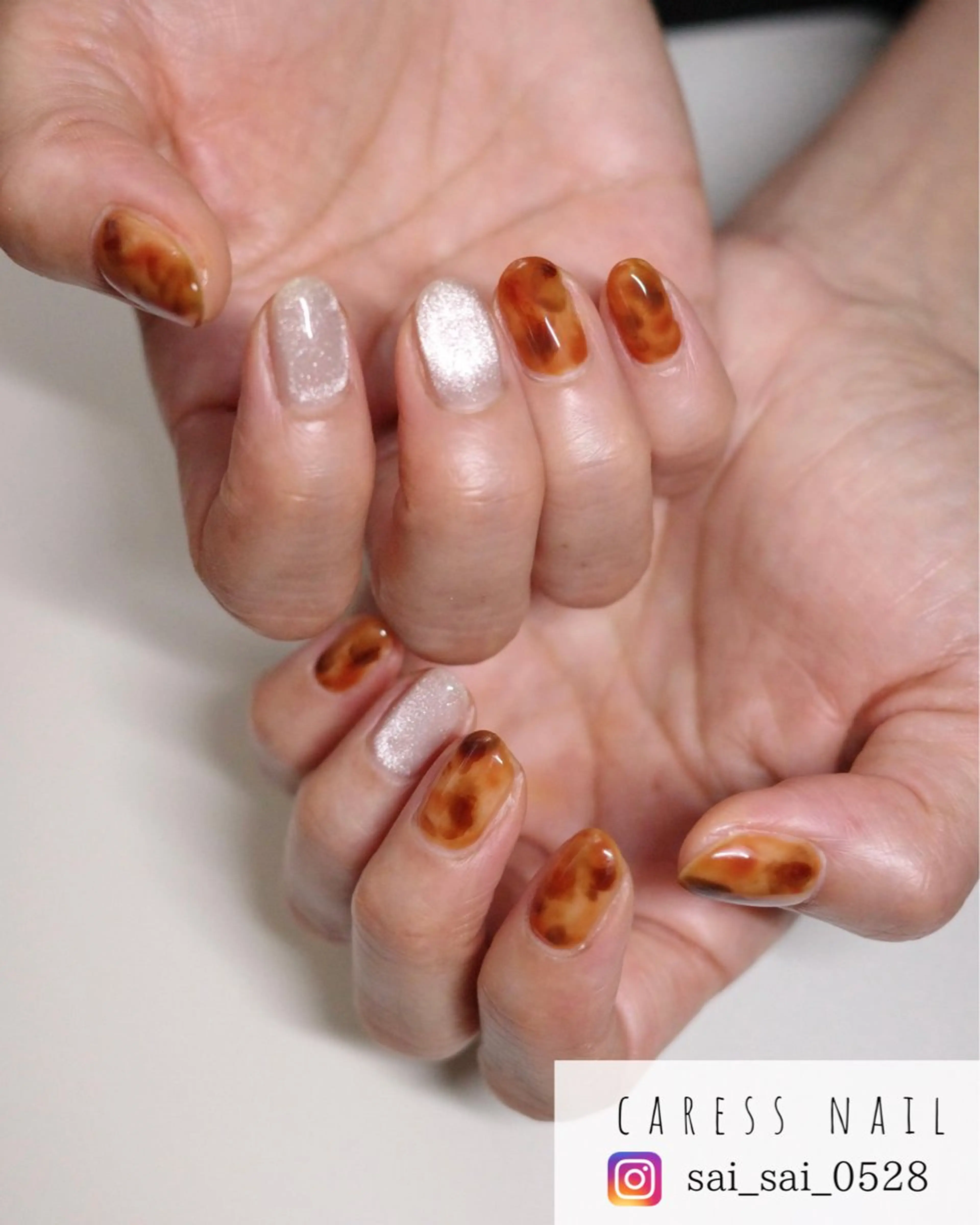 ネイル caress  nail カレスネイル　代々木上原所属・カレスネイル さいのネイルデザイン