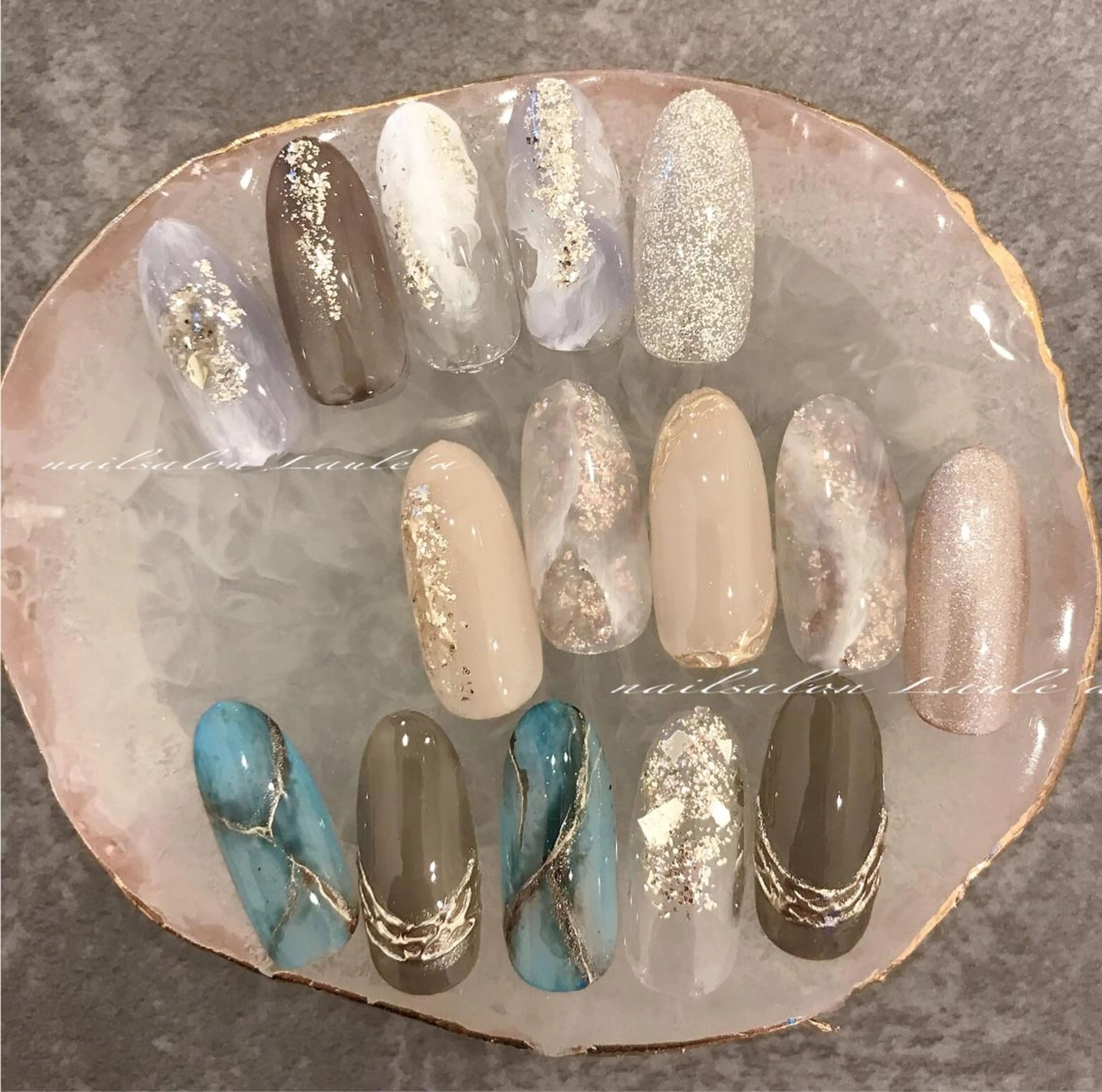 ネイル ハンドネイル nailsalon Laule'aのネイルデザイン