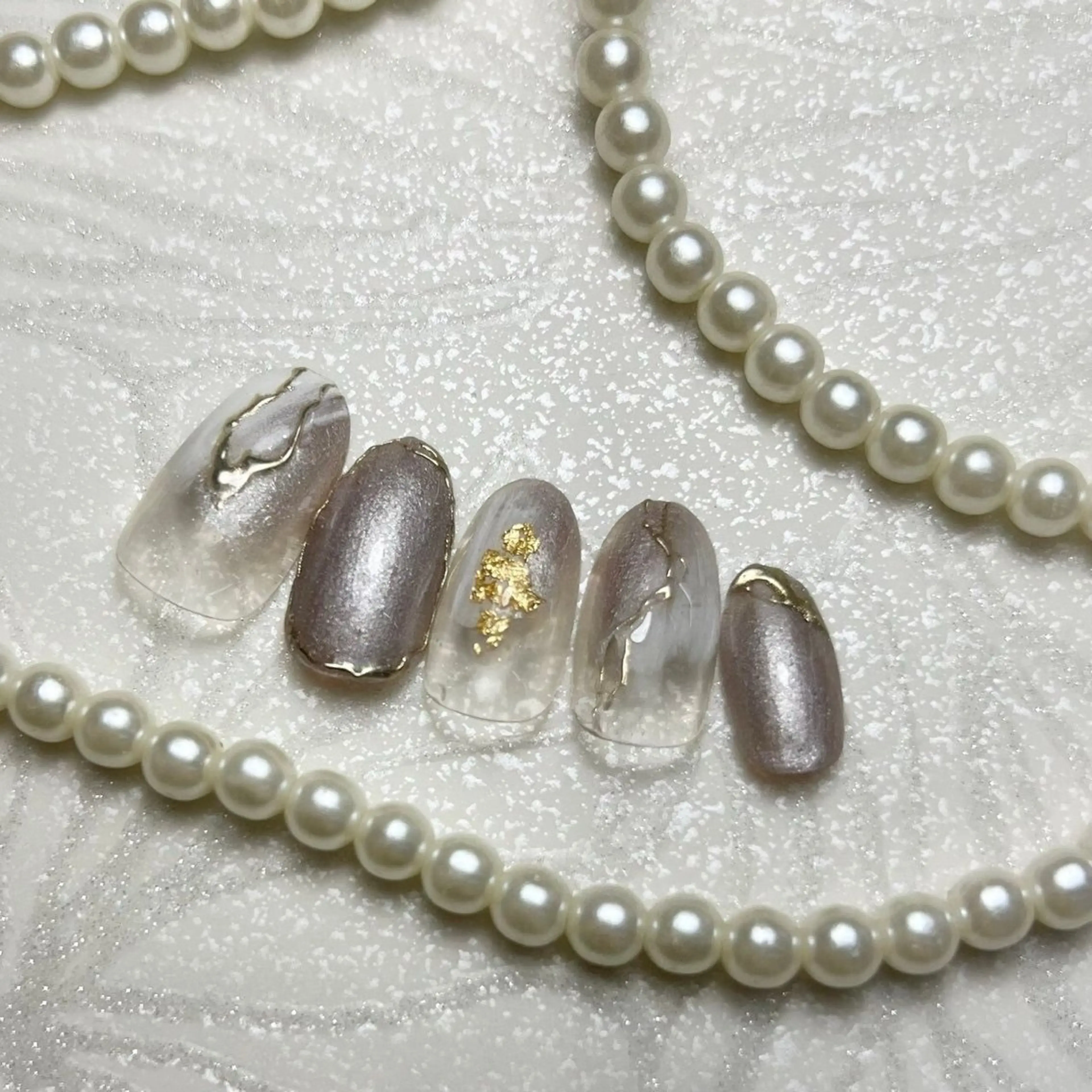 ネイル ⭐︎休業中の練習⭐︎ JNA認定講師髙橋のネイルデザイン