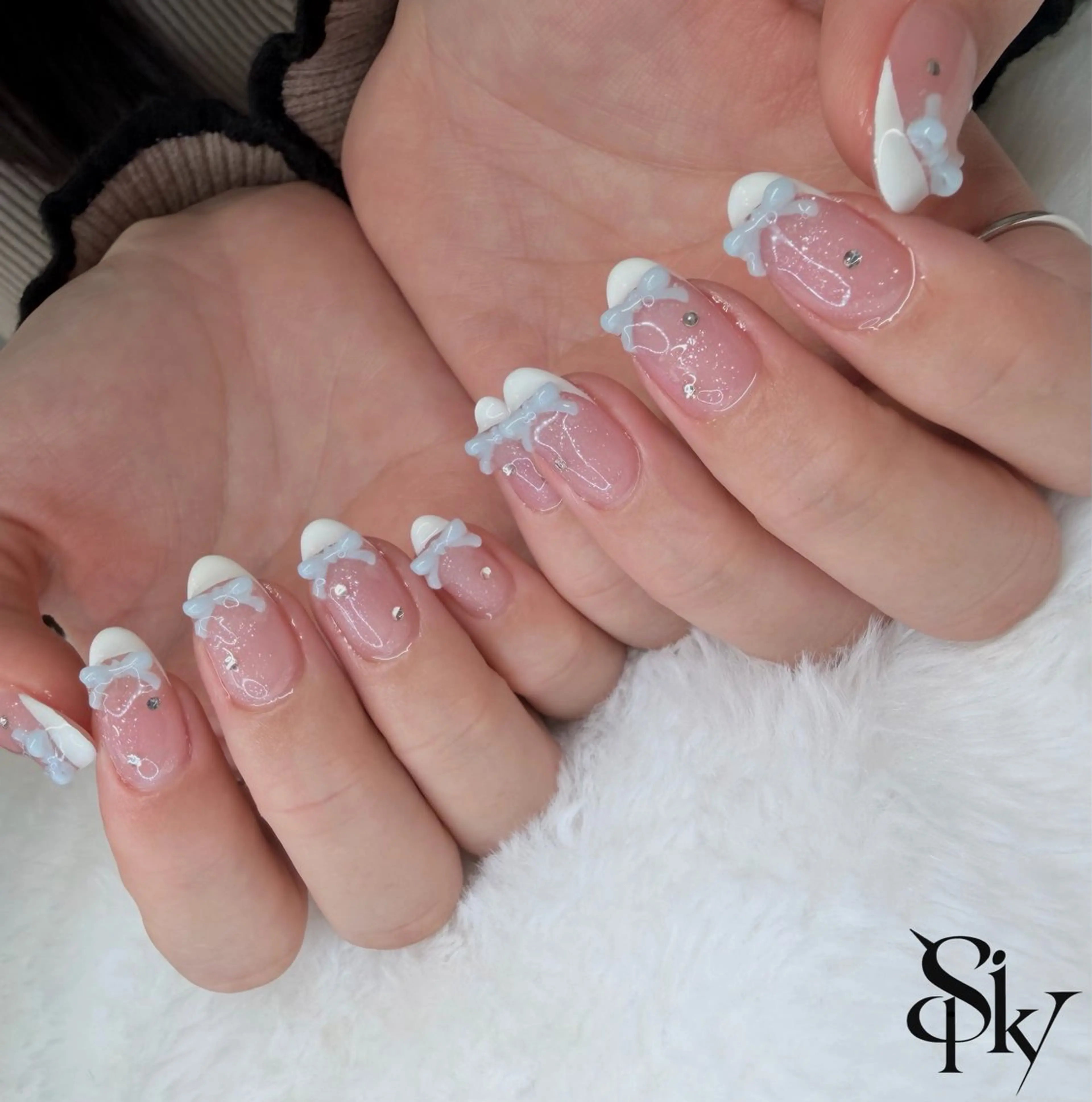 ネイル ハンドネイル Spiky とうげ ふうかのネイルデザイン