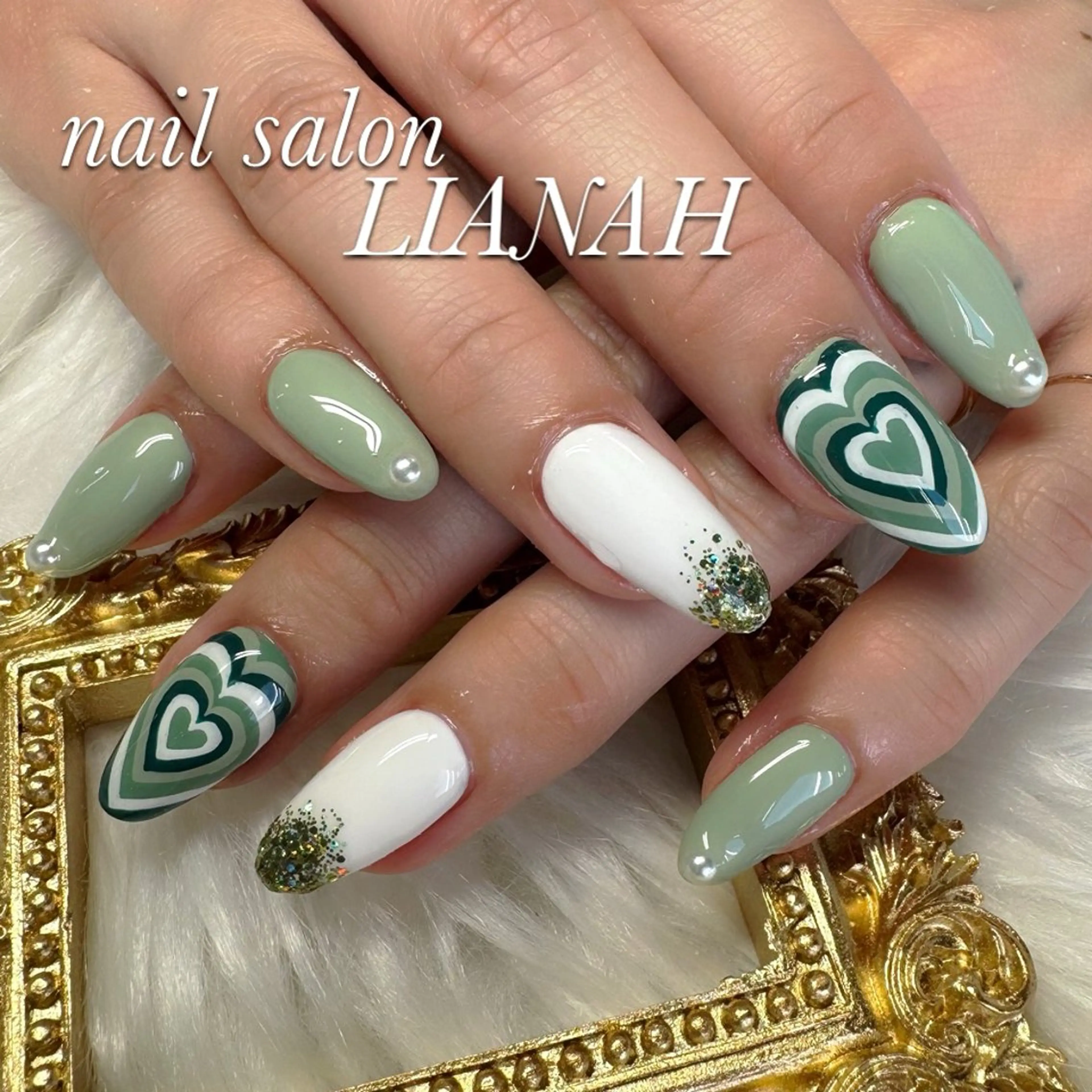 ネイル アートネイル ジェルネイル ネイルサロン リアンナのネイルデザイン