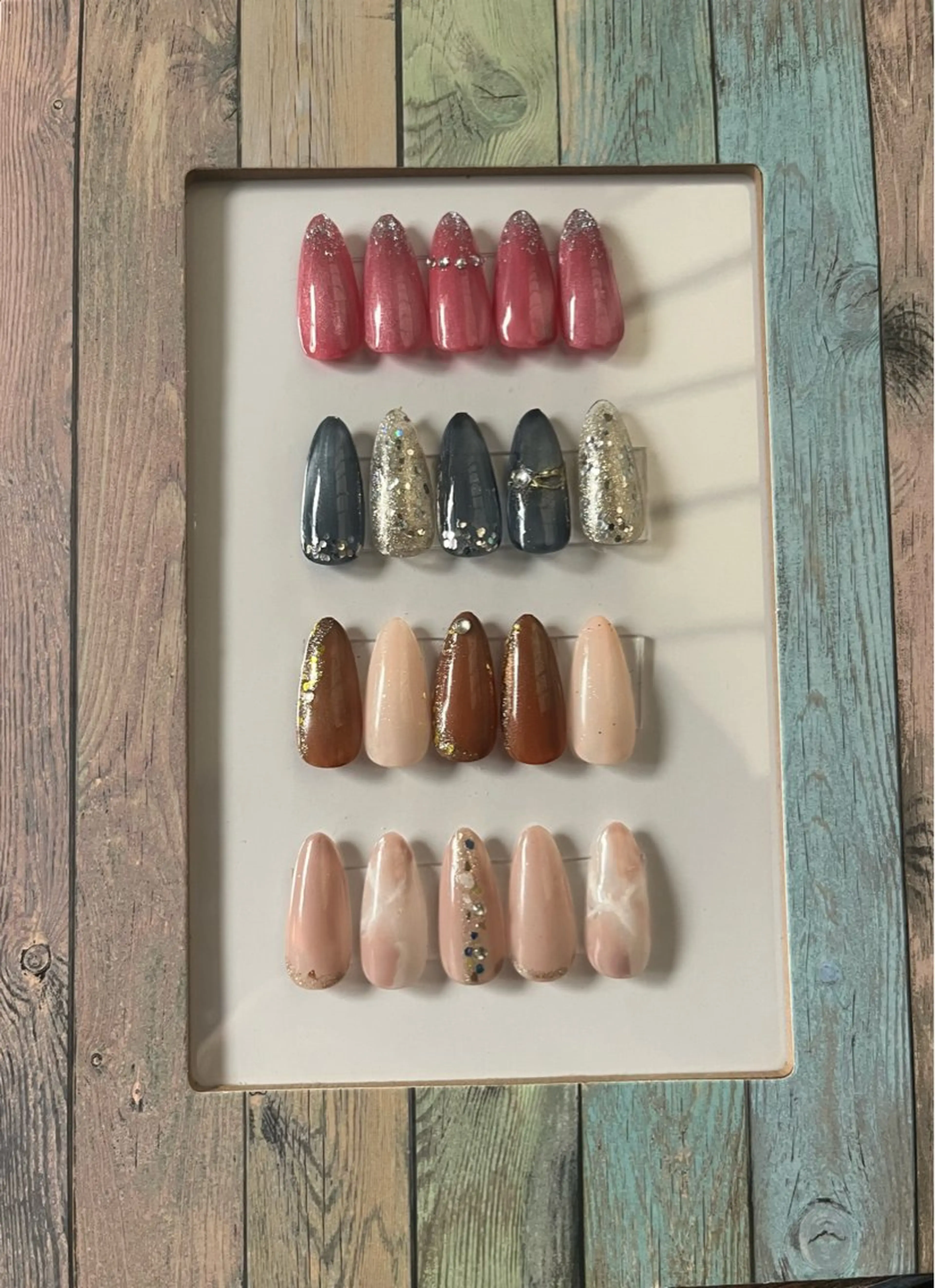 ネイル シンプルネイル ハンドネイル Nail ecxia ／Reikaのネイルデザイン