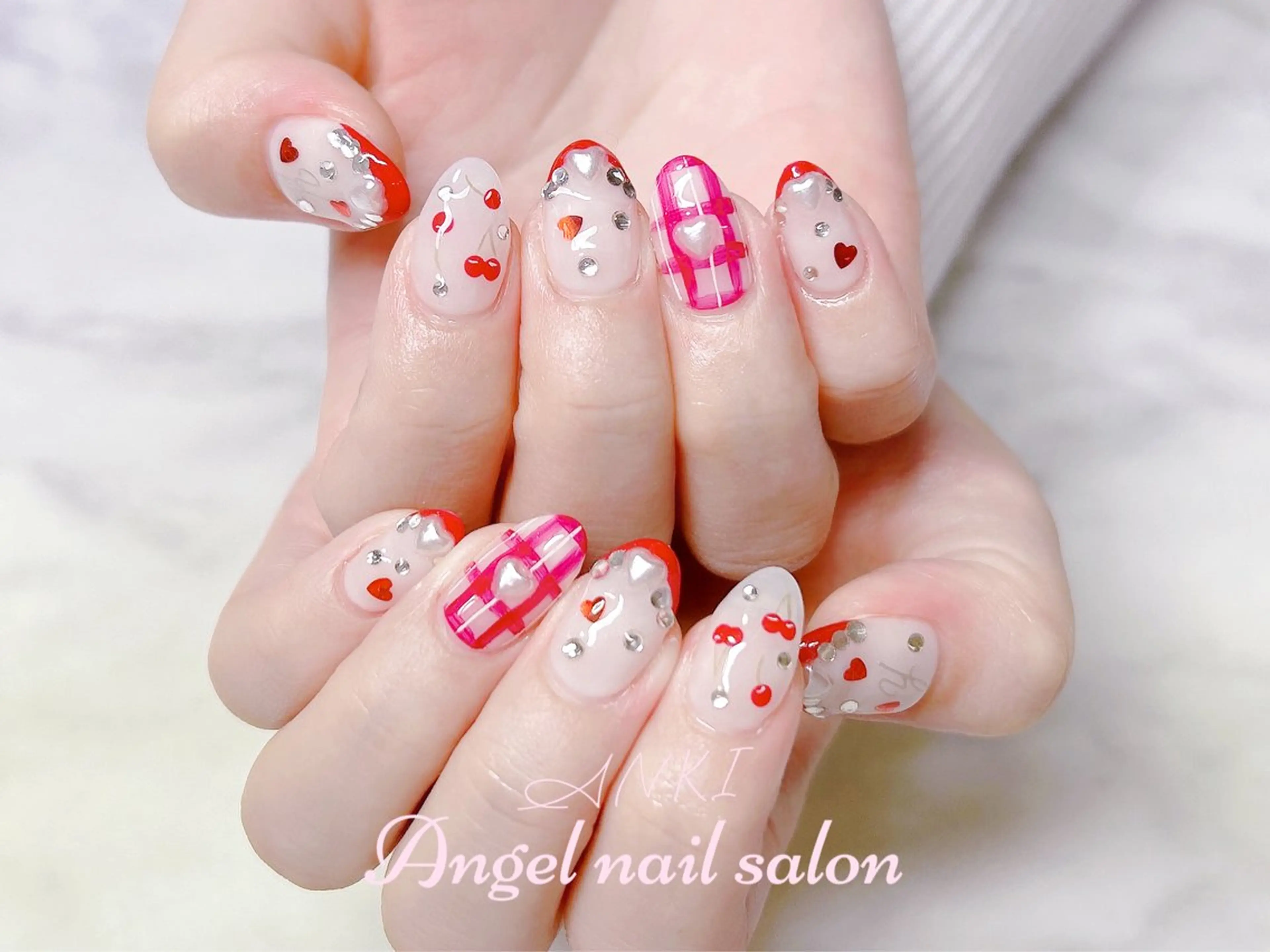 ネイル ハンドネイル ハンドケア Angel nail salonのネイルデザイン