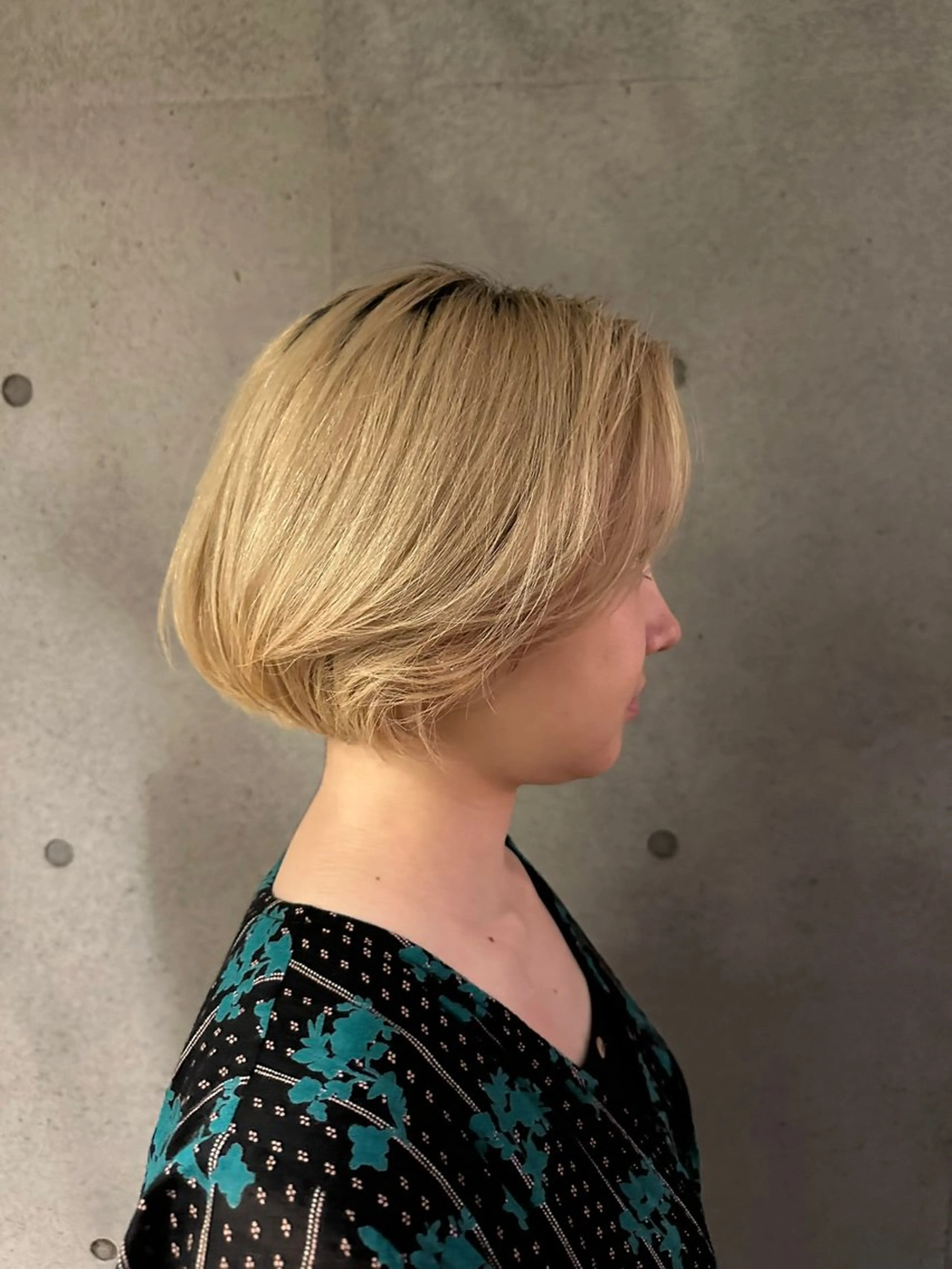 ショート カラー 似合わせカット /パーマ岡本淳平のヘアスタイル