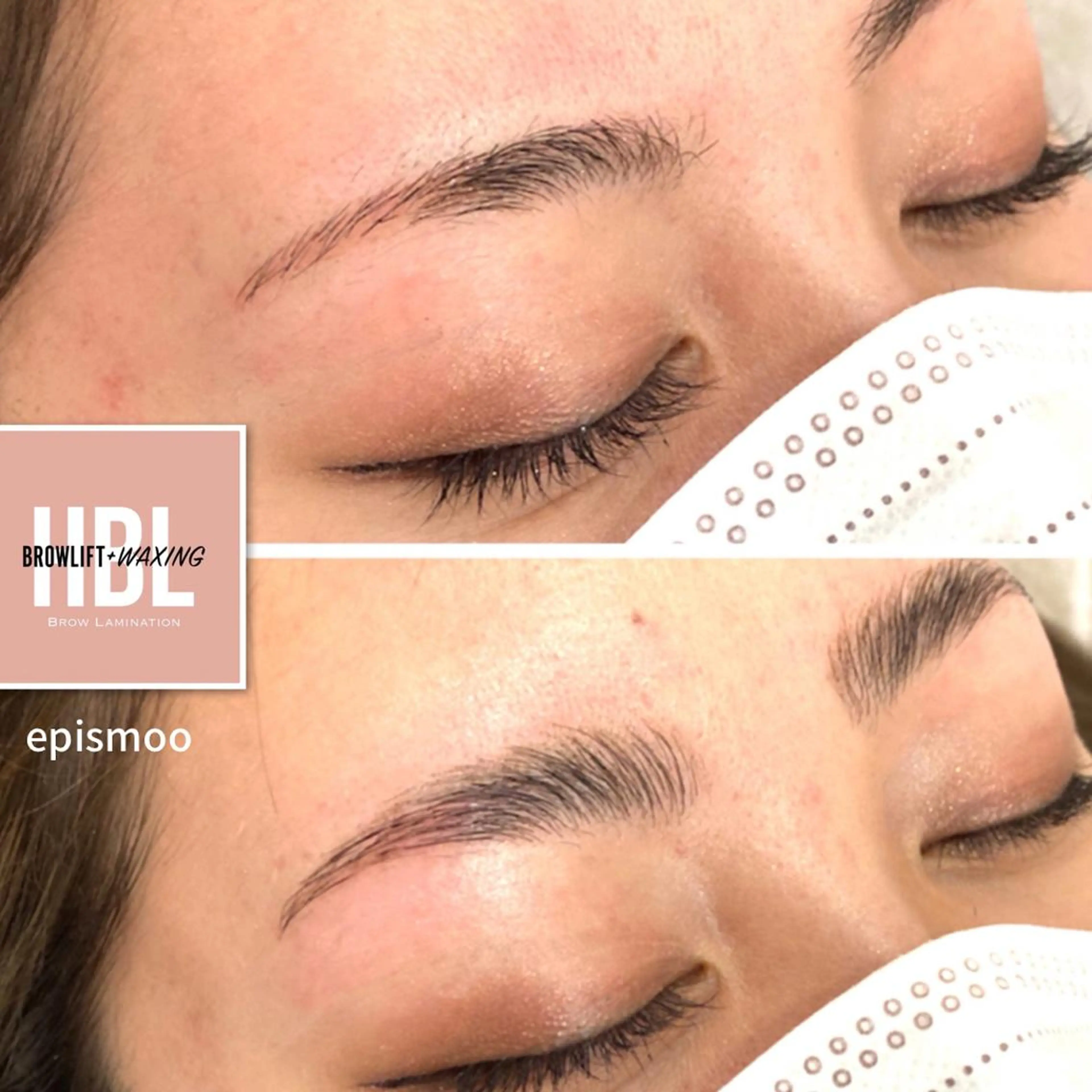 ハリウッドブロウリフトの写真