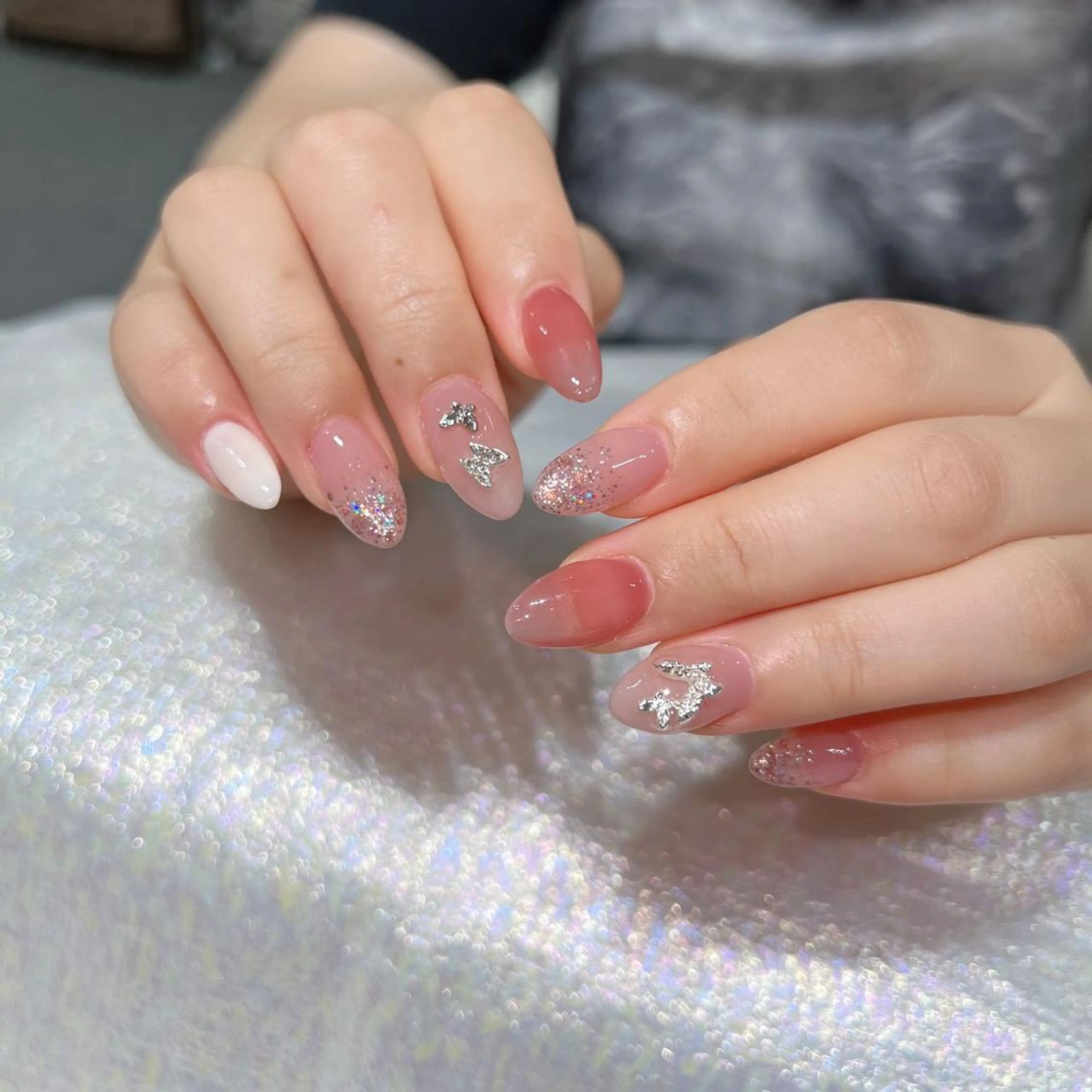 ネイル 長さ出し ネイルチップ Queens PUPUのネイルデザイン