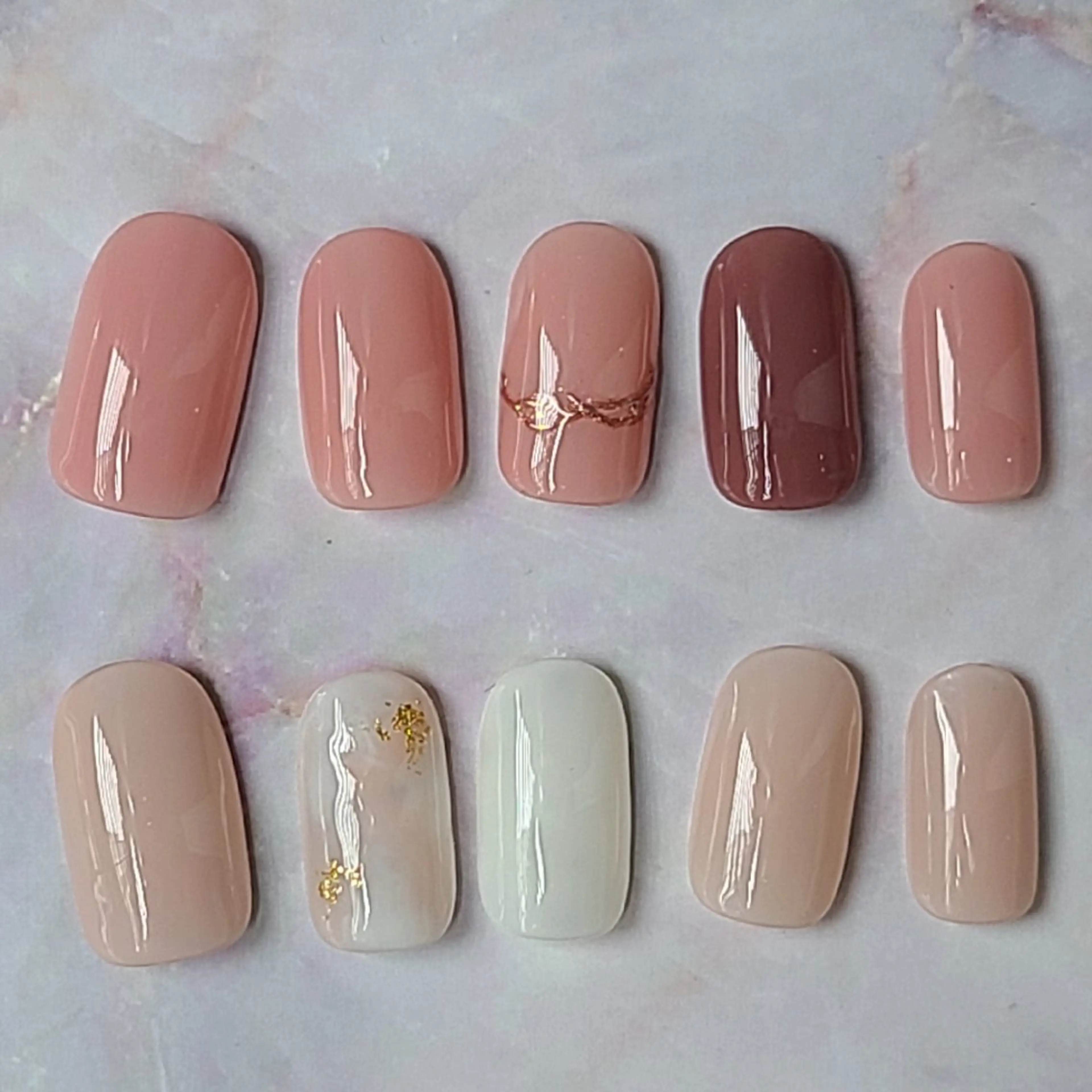 ネイル ハンドネイル 6RokuHair（ロクヘアー)所属・門川 茉奈美のネイルデザイン