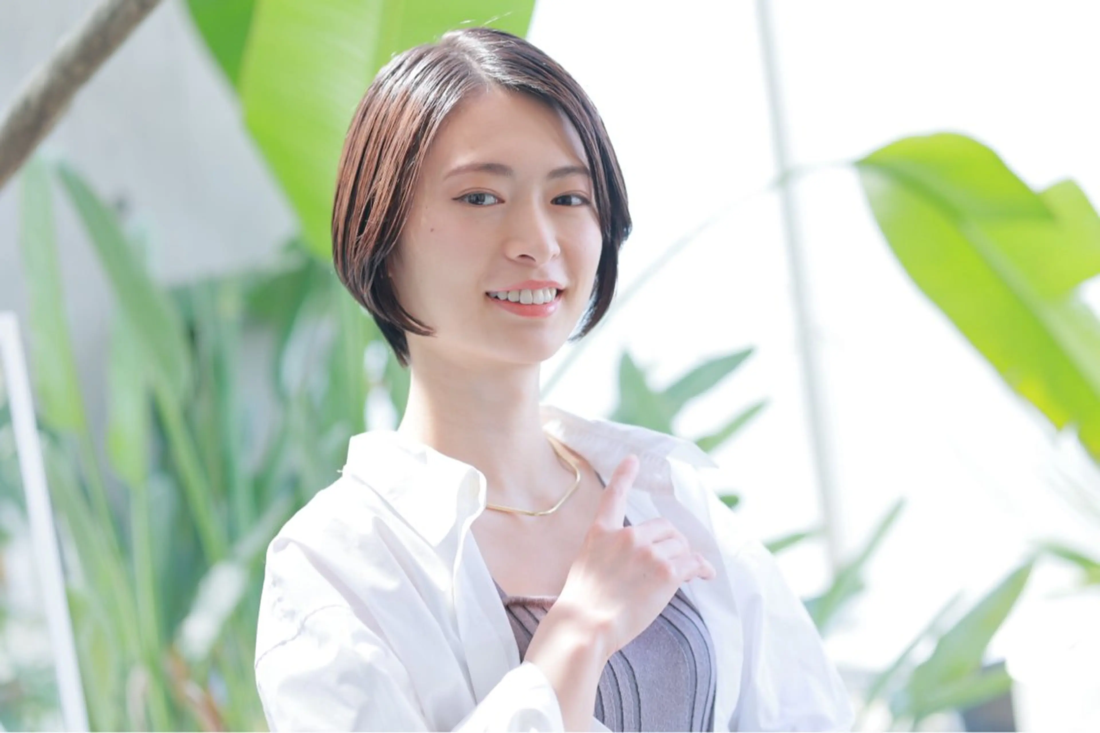 《ご新規限定》 似合わせカット+カラー[白髪染め可] ¥7700の写真