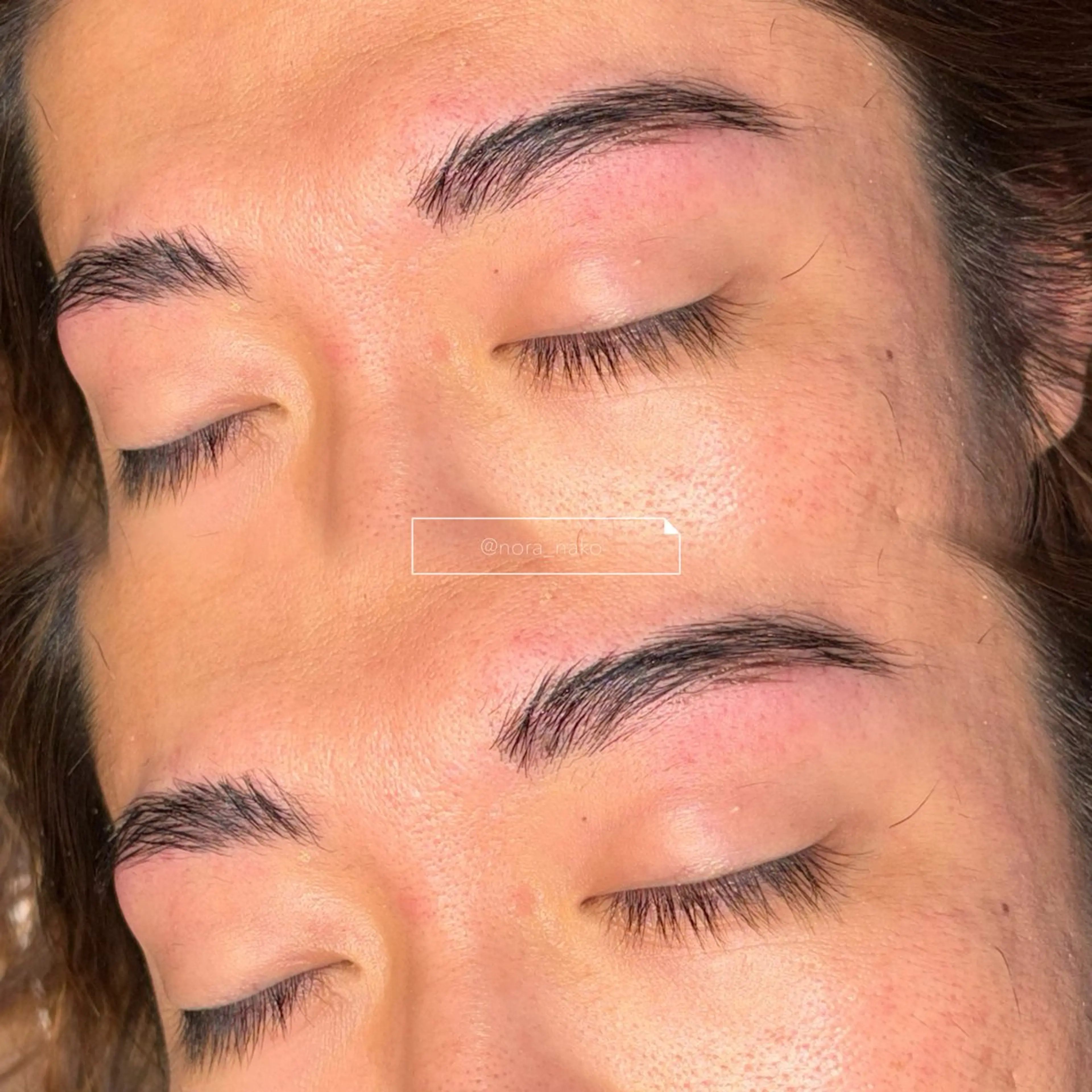 メンズ アイブロウ ワックス脱毛 眉カット その他(アイブロウ) NORAアイラッシュ 🩵NANAKOのマツエク・マツパデザイン