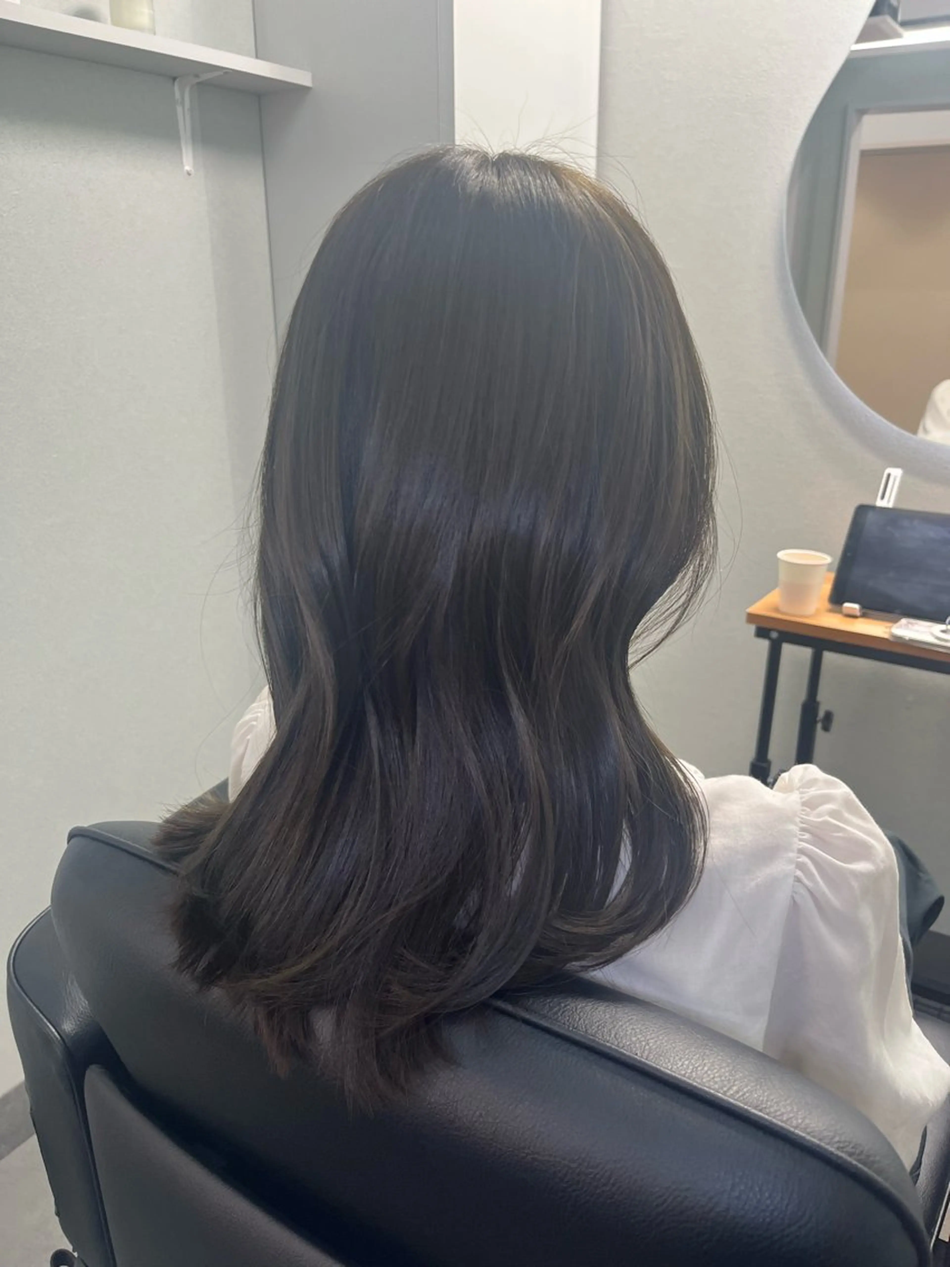 セミロング カット ヘアカラー トリートメント 仙台/艶髪/ レイヤー/ゆうか♡のヘアスタイル