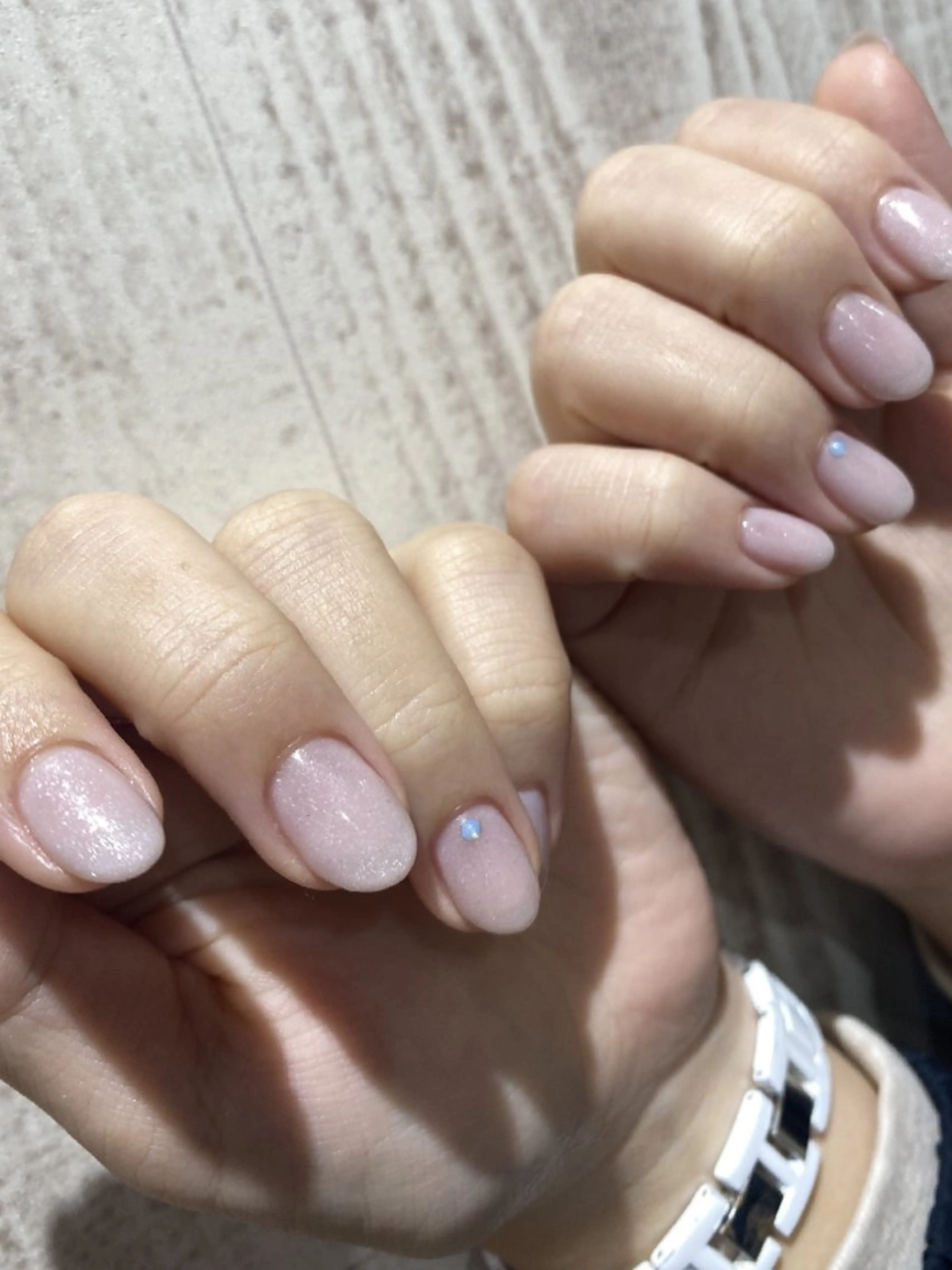 ネイル ラメ(グリッター) ピンク パープル ハンドネイル 13日3980円‼️ マグもデザインも◎のネイルデザイン