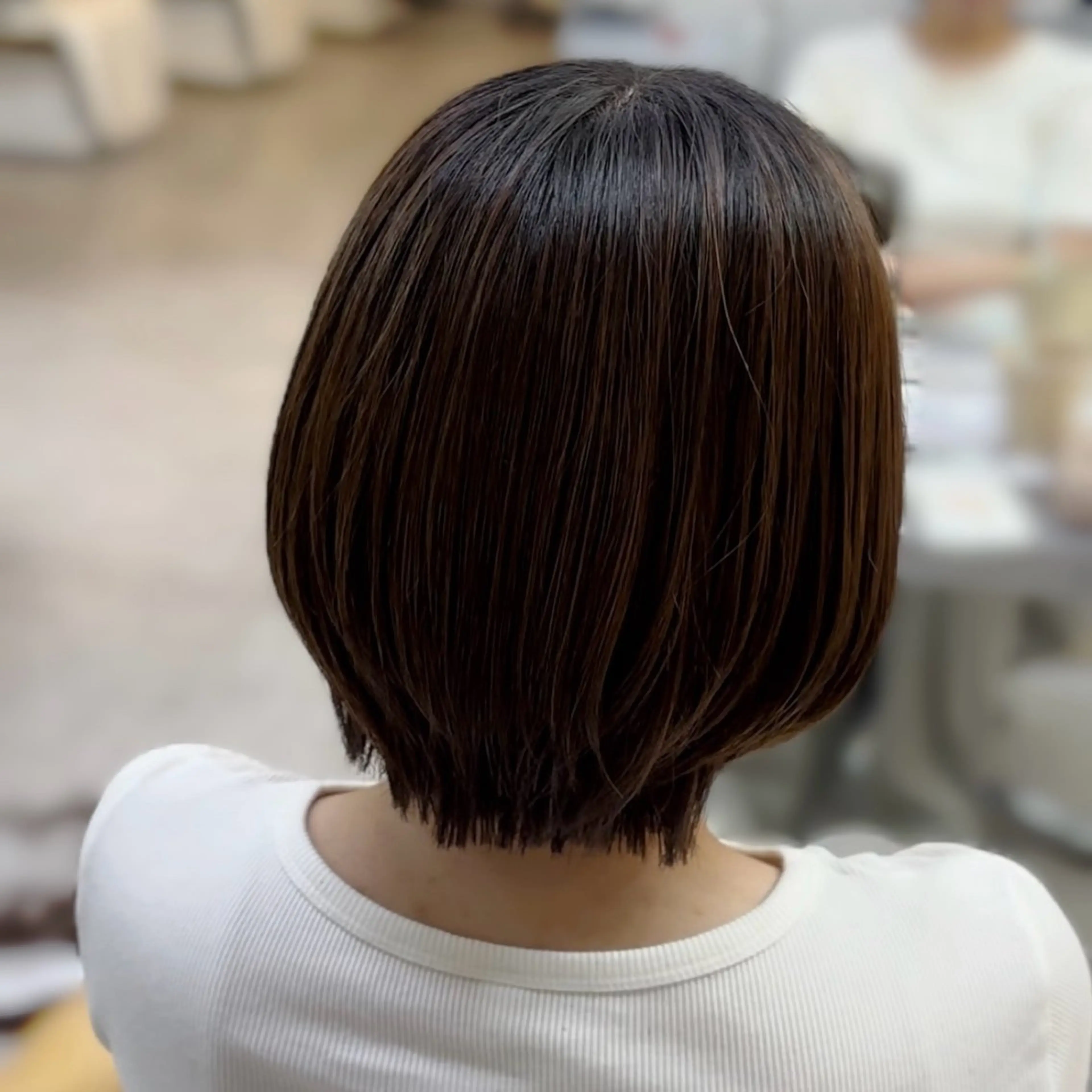 ミディアム くせ毛 縮毛矯正 縮毛矯正 さくら 🌸のヘアスタイル