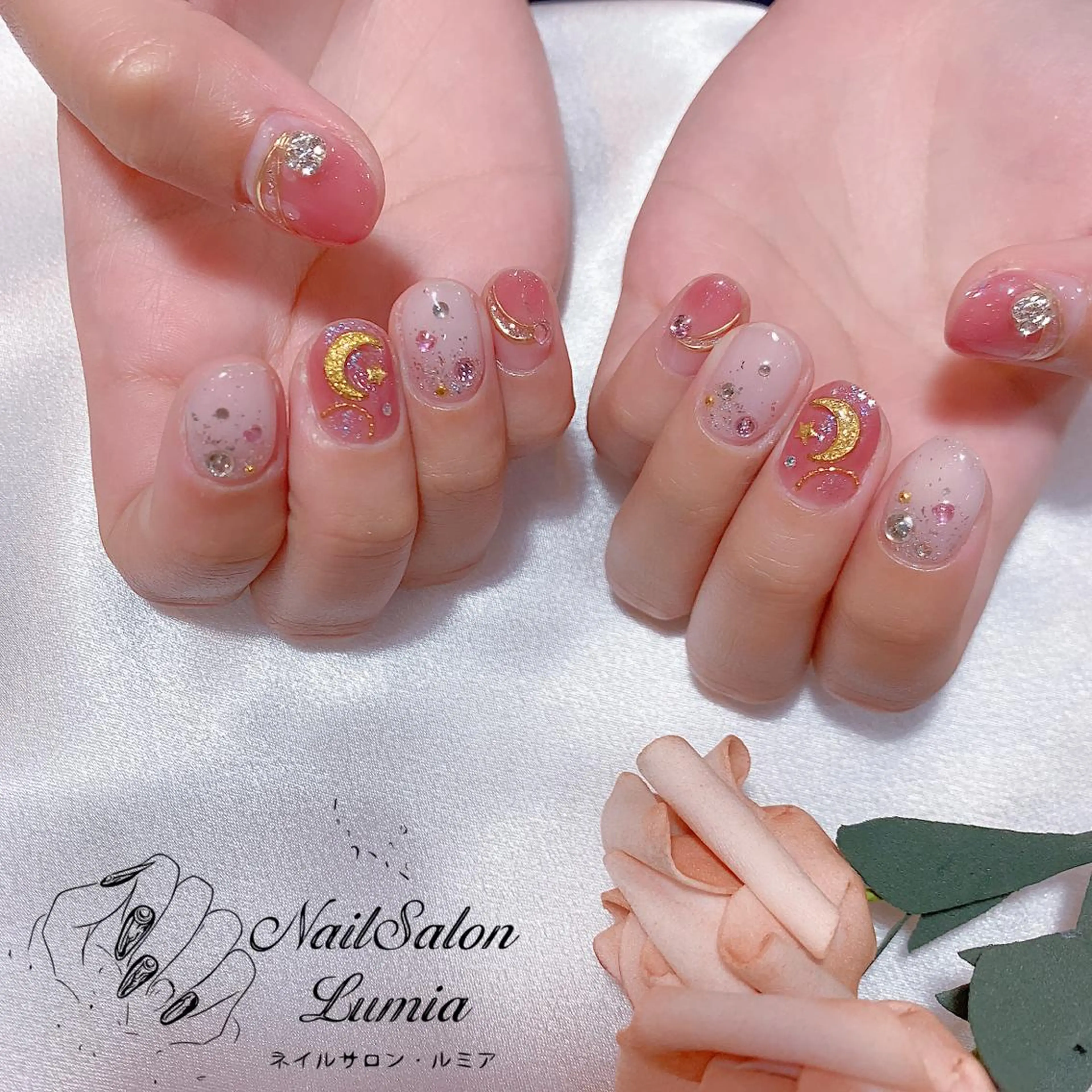 ネイル ハンドネイル ネイルサロン ルミア Lumia 店長のネイルデザイン