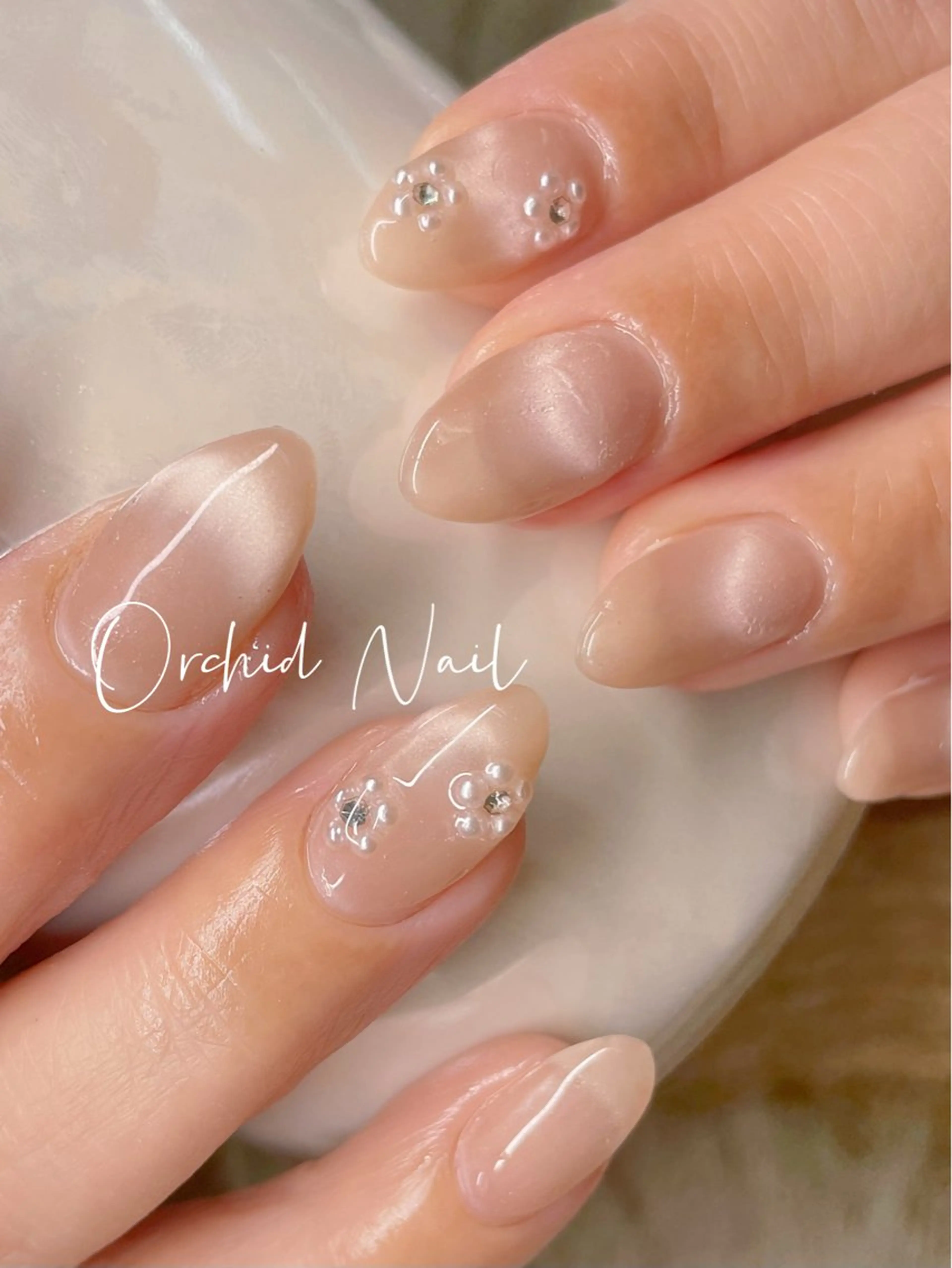ネイル マグネットネイル Orchid Nailのネイルデザイン